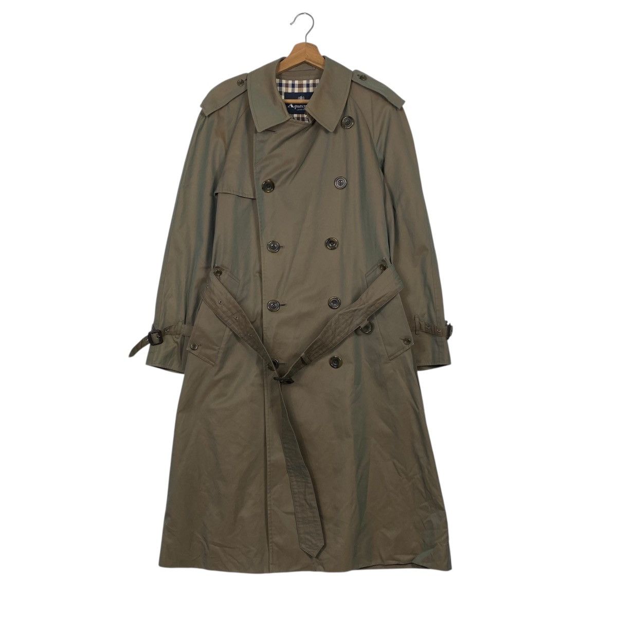 Aquascutum Aquascutum trenchcoat double breasted Size US M / EU 48-50 / 2 - 1 Thumbnail