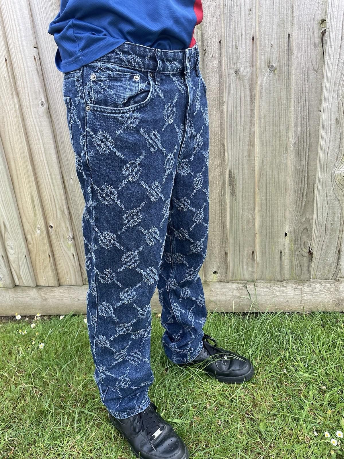 Daily Paper Daily Paper Monogram Jeans W34 L30 Size 34" / US 12 / IT 48 - 1 Thumbnail
