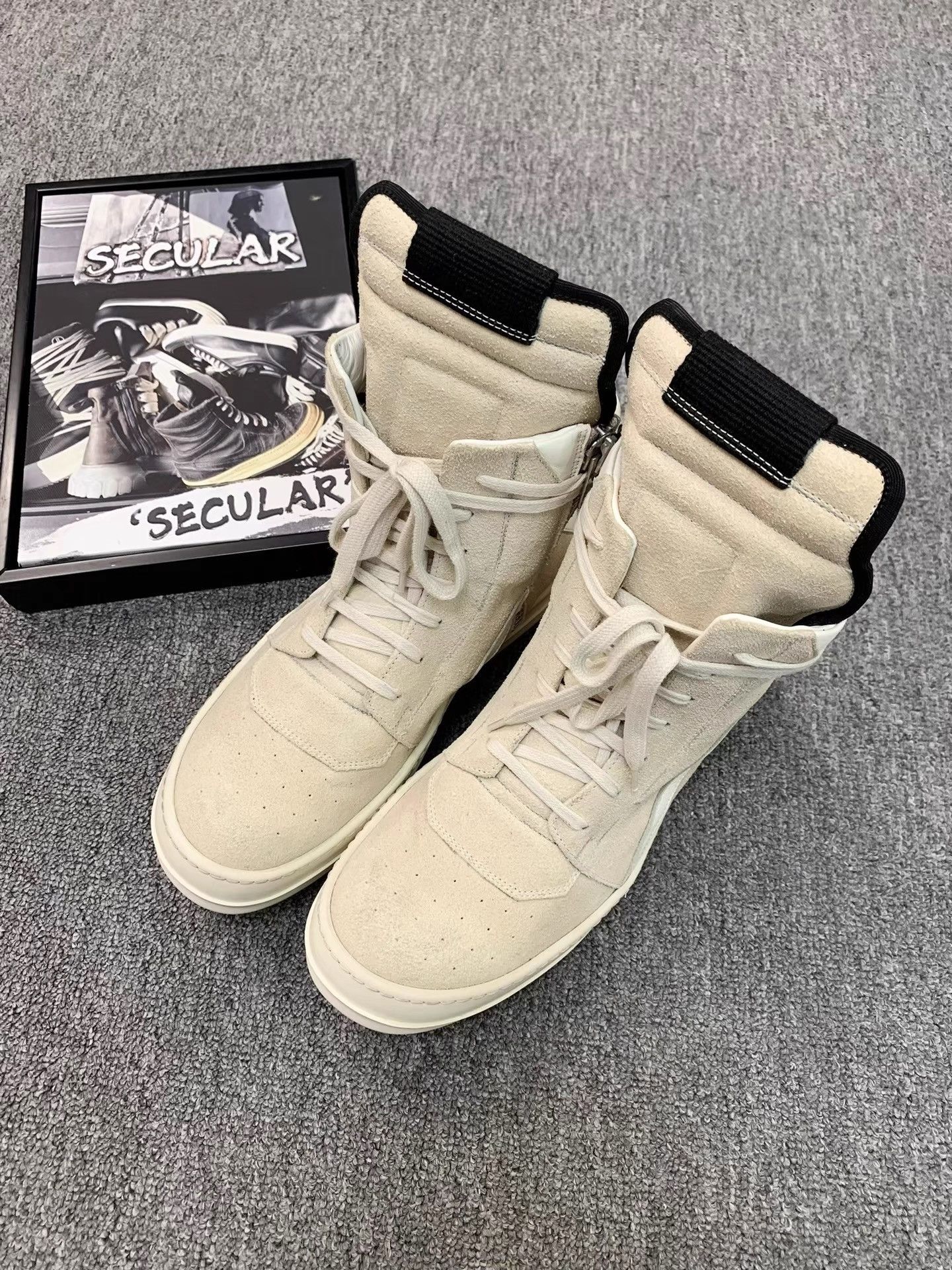 Rick Owens Rick Owens Mainline Desert Inverted Triangle Sneakers K34 Size US 8 / IT 38 - 3 Thumbnail