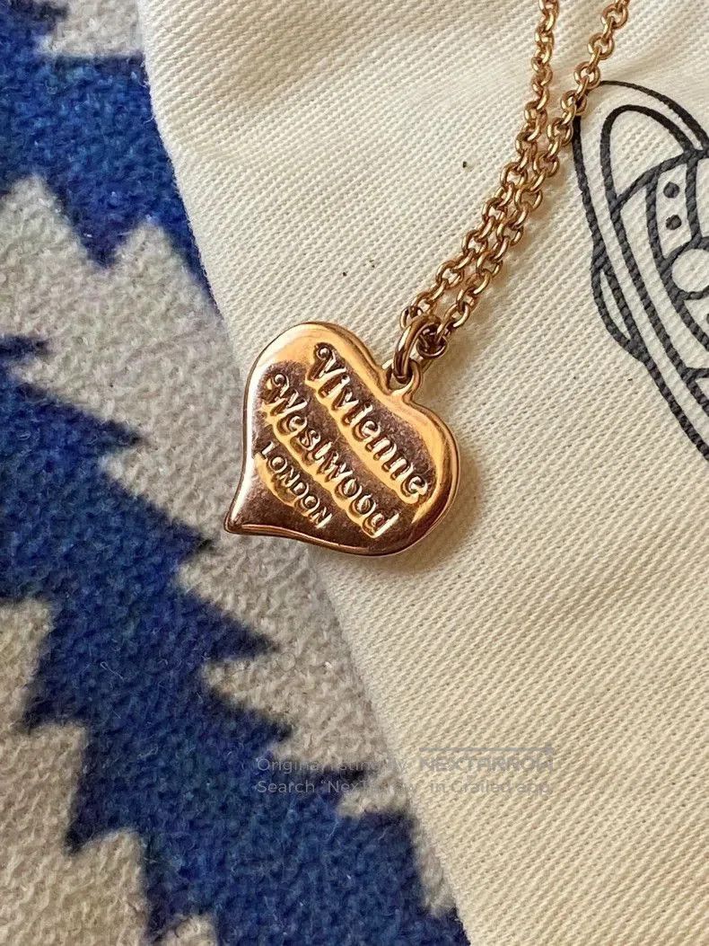 Vivienne Westwood Vivienne Westwood Pink Heart Necklace . Size ONE SIZE - 4 Thumbnail