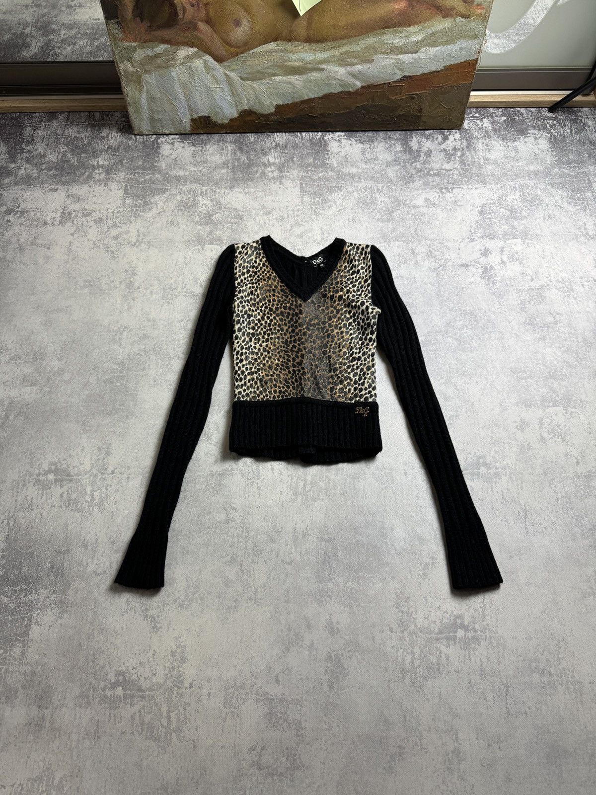 トップス FW2003 DOLCE & GABBANA shaggy sweater トップス FW2003 DOLCE & GABBANA shaggy sweater FW2003 DOLCE