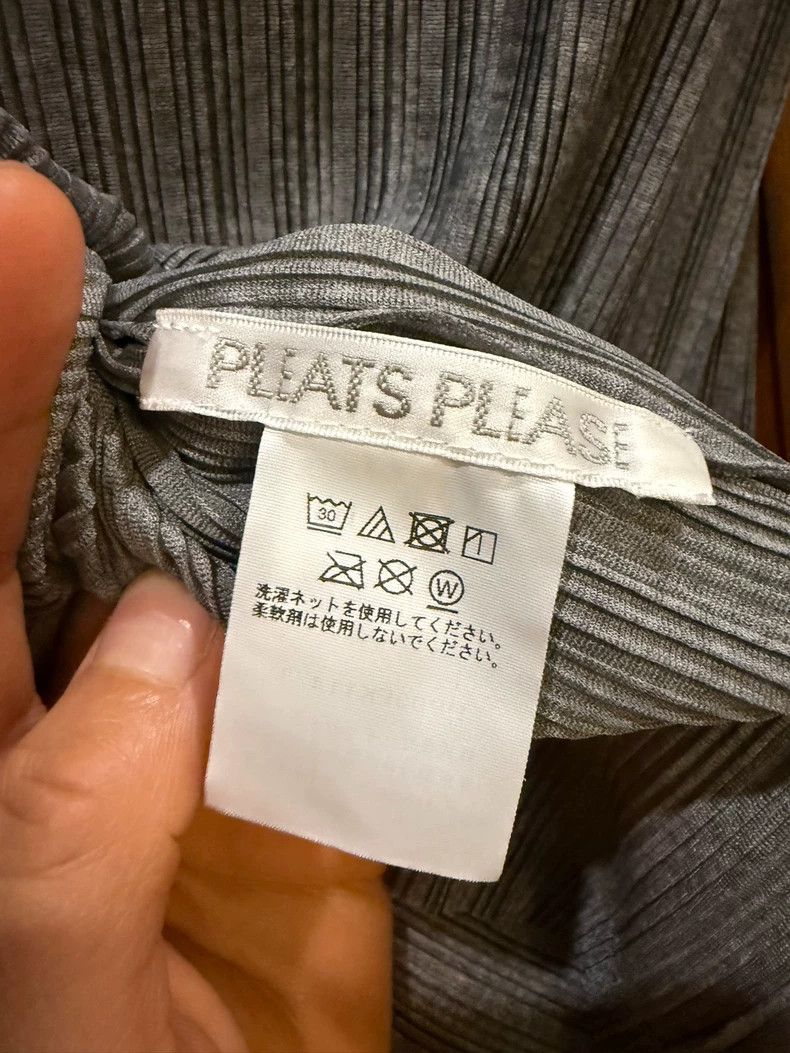 Issey Miyake issey miyake size:3 Dark grey high-necked long sleeves Size XXS / US 00 / IT 34 - 3 Thumbnail