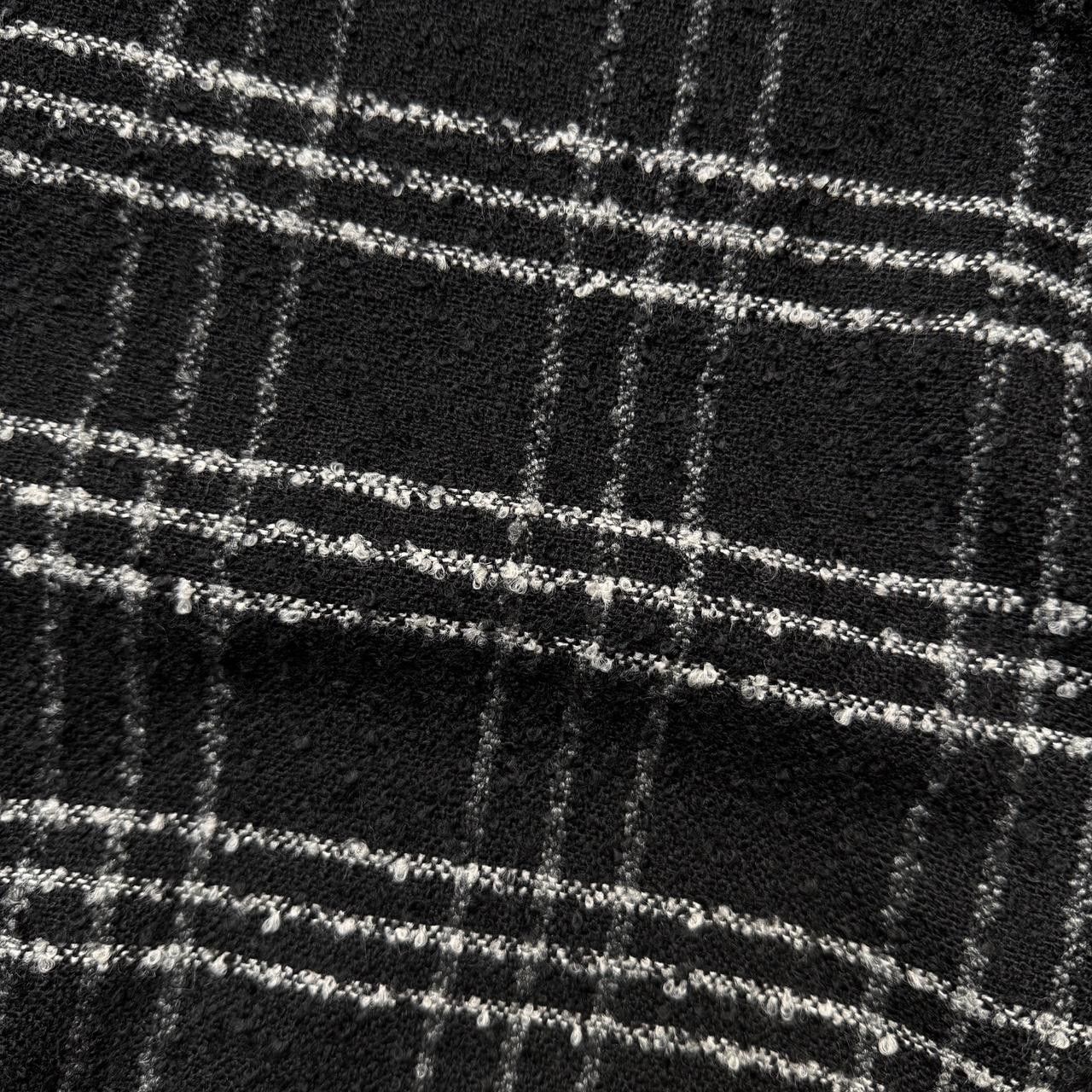 Pacsun black white woven plaid flannel jacket shacket Size US M / EU 48-50 / 2 - 7 Thumbnail