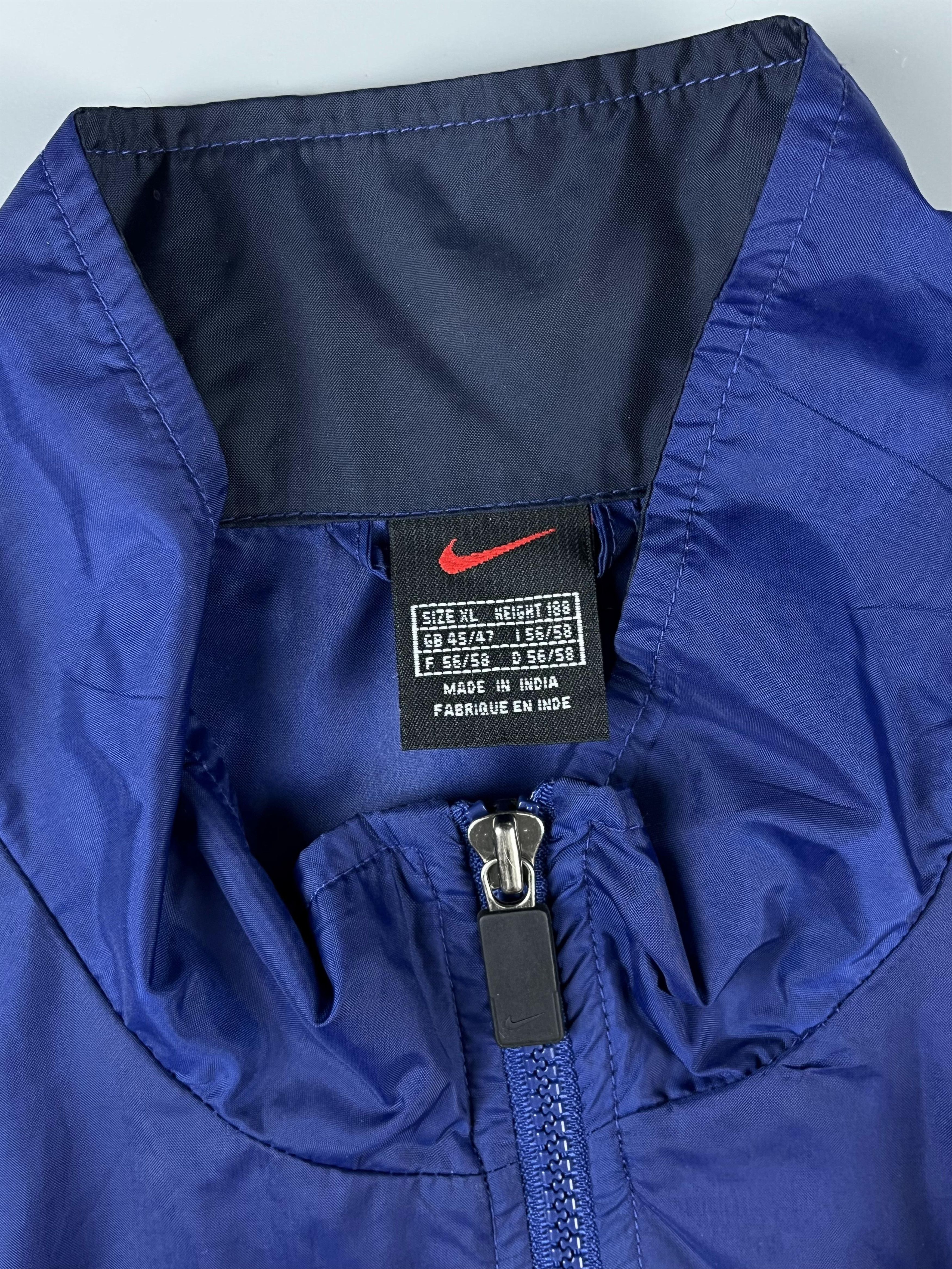 Nike 💿RARE! VINTAGE NIKE 100% NYLON RED TAG RAINCOAT Size US XL / EU 56 / 4 - 4 Thumbnail