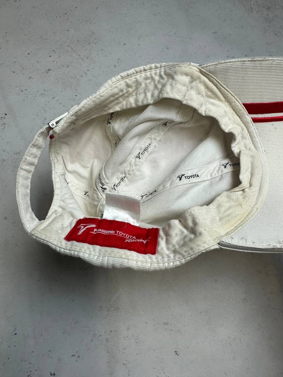 Vintage Vintage Panasonic Toyota Racing F-1 Cap Y2K Os Size ONE SIZE - 6 Thumbnail
