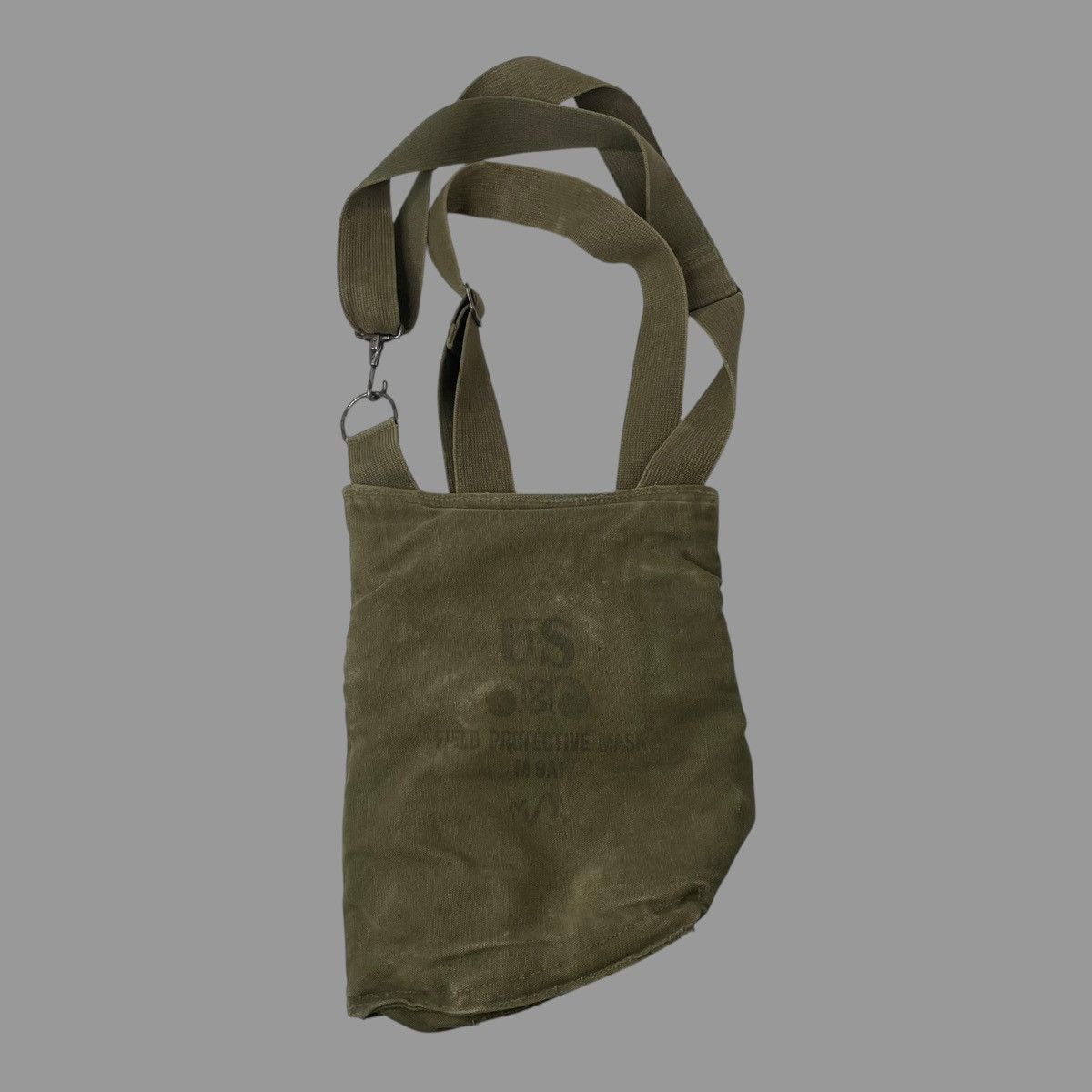 Vintage Vintage 1950s faded military mask bag Size ONE SIZE - 1 Thumbnail