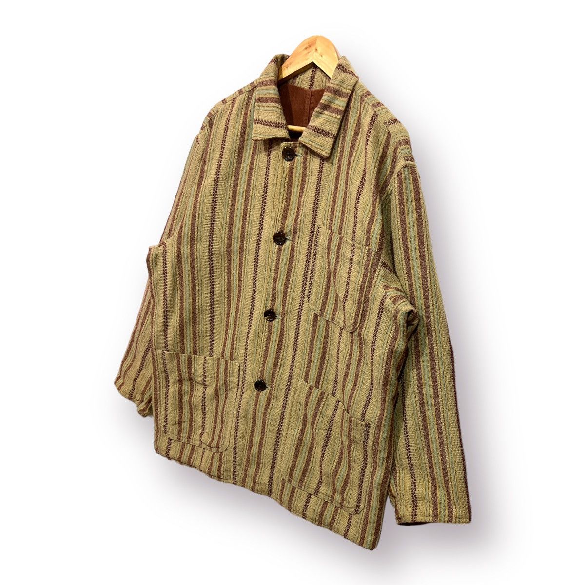 ABAHOUSE 🔥 Abahouse Japan Blanket chore REVERSIBLE jacket Size US L / EU 52-54 / 3 - 2 Thumbnail