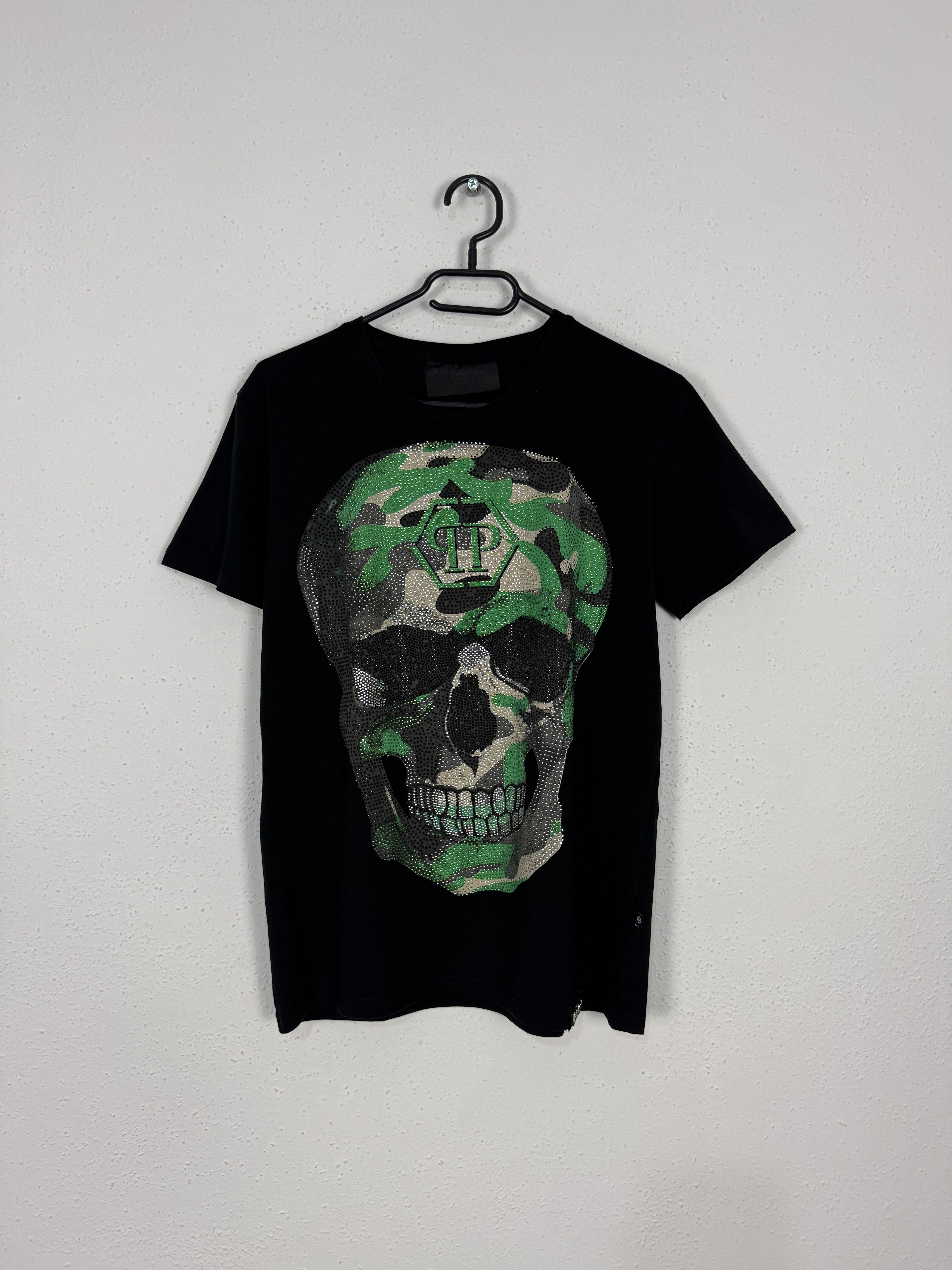 Skull Philipp Plein T Shirt 2020 Philipp Plein Rhinestone Skull T