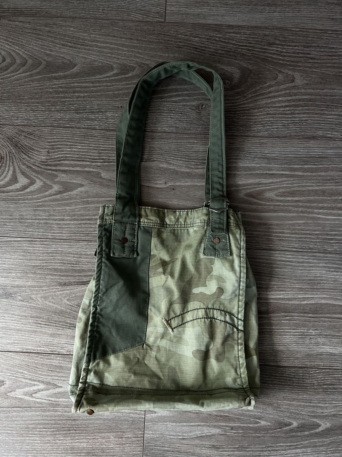 G-Star ‼️Vintage G Star Raw 2301 Military Army Combat Shoulders Bag‼️ Size ONE SIZE - 7 Thumbnail