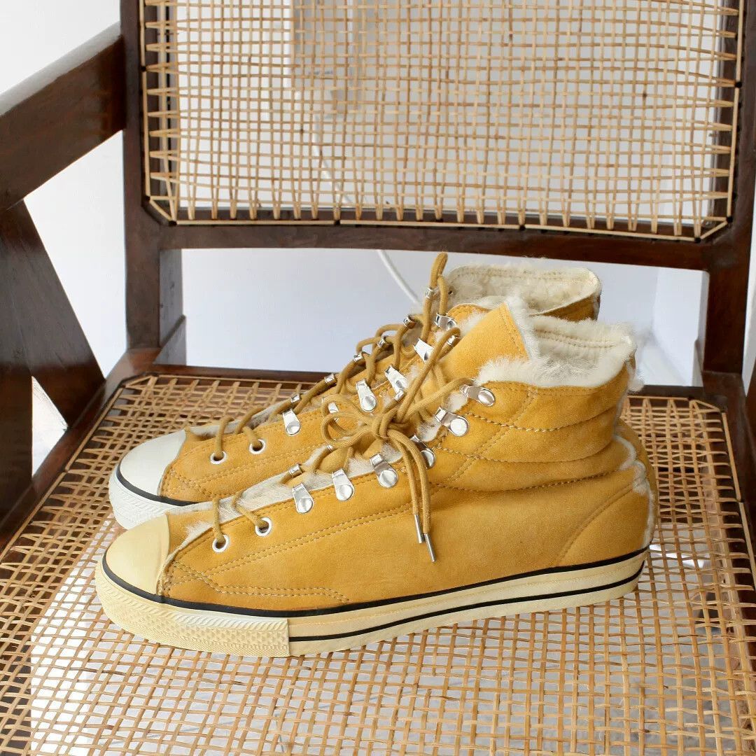 Number (N)ine VTG Number Nine Zip Hi Sneakers 6 RARE undercover