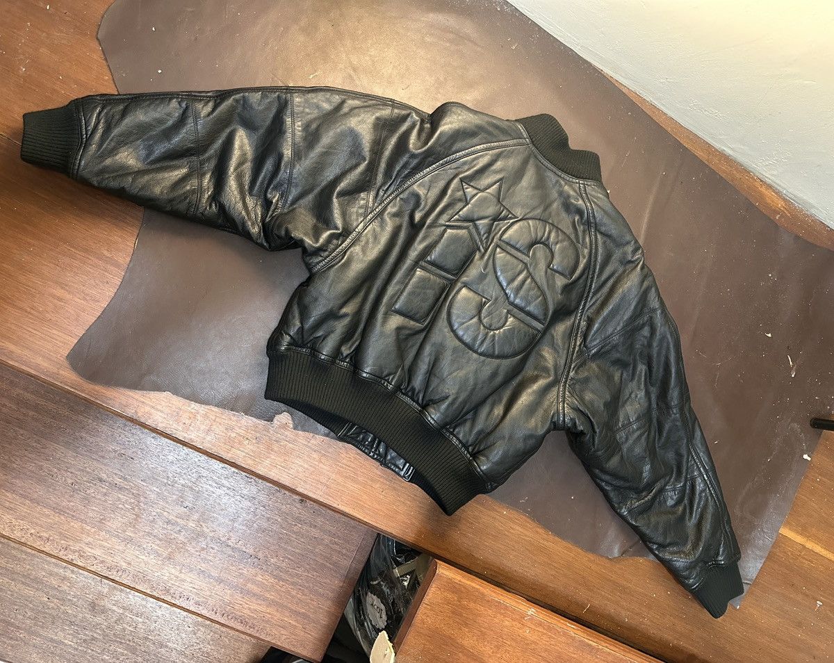 Issey Miyake 1980s Issey Miyake Embossed Bomber Jacket Size US M / EU 48-50 / 2 - 3 Thumbnail