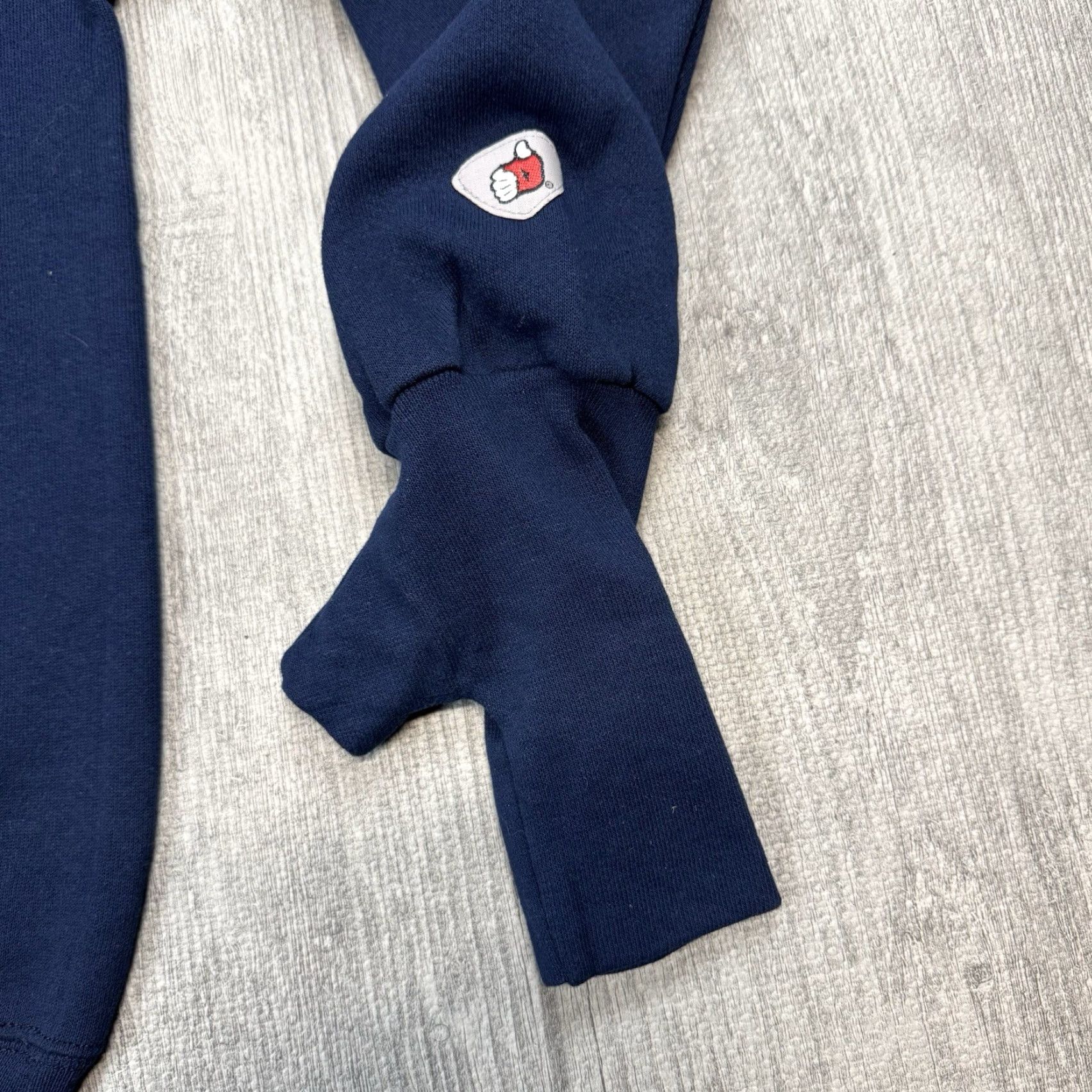Vintage VINTAGE Handcuffs Crewneck Sweatshirt XL Navy Blue 90s Skater Punk Mens Size US XL / EU 56 / 4 - 5 Thumbnail