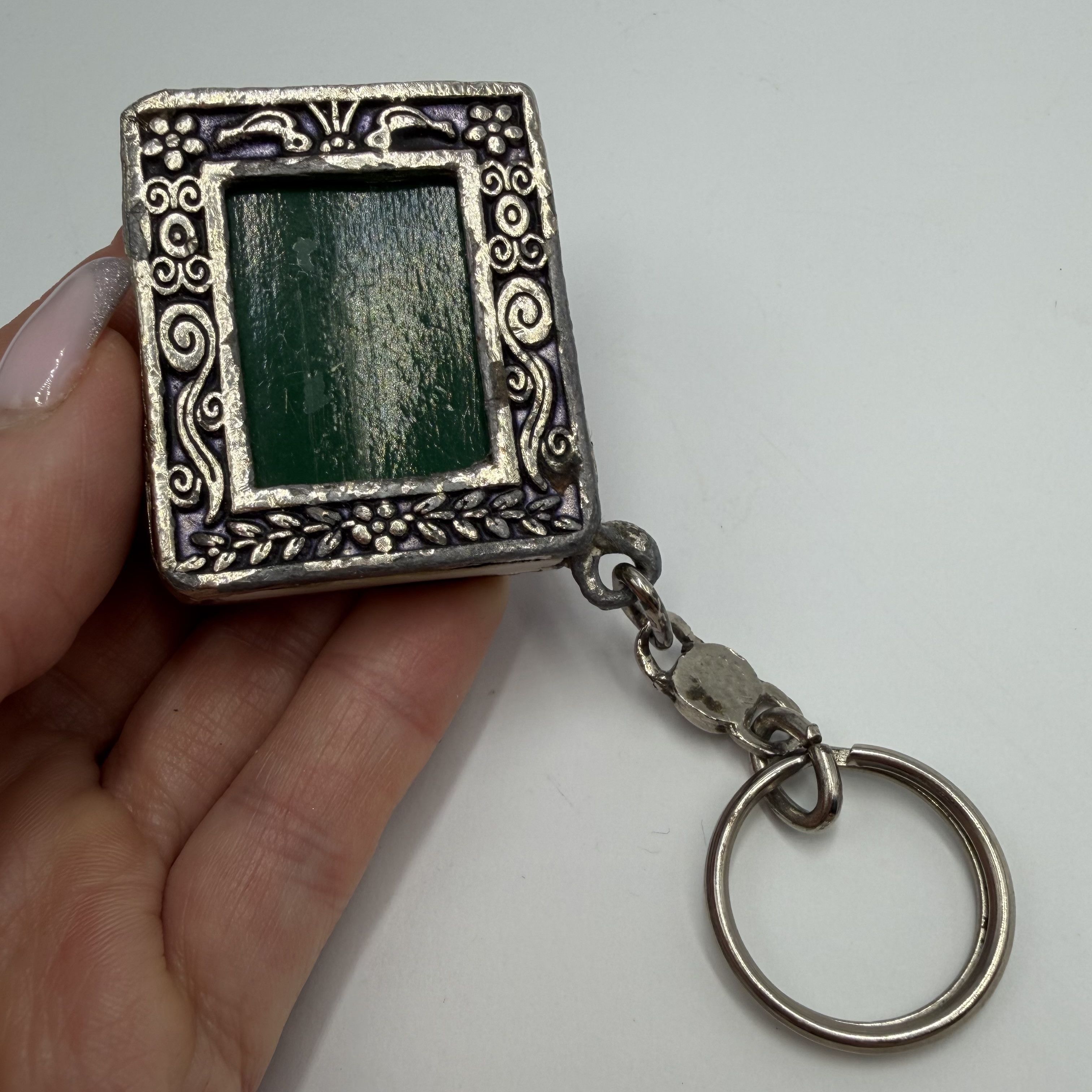 Vintage Vintage Lot of 3 Judaica Keychains Israel Tehillim Hamsa Size ONE SIZE - 2 Thumbnail