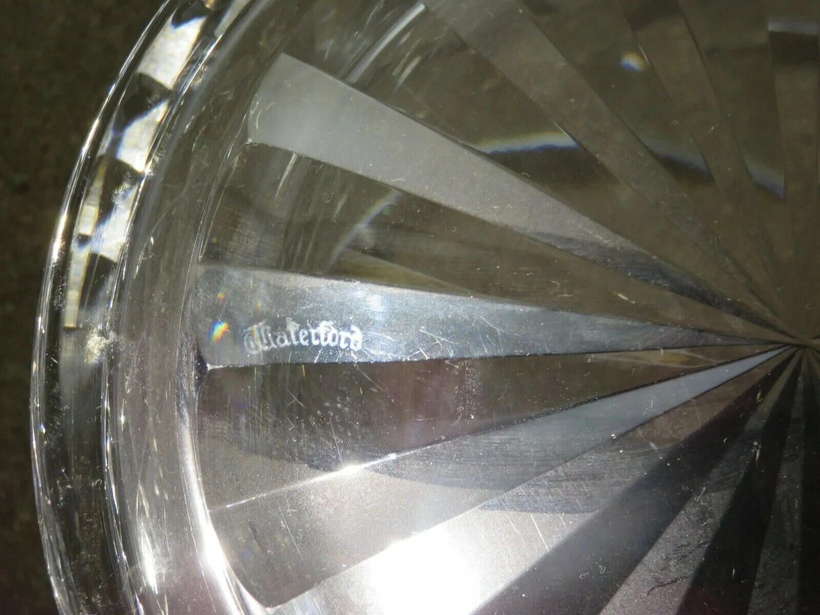 Other Waterford Crystal "Alana" Cut Round Salad Fruit Trifle Bowl Size ONE SIZE - 4 Thumbnail