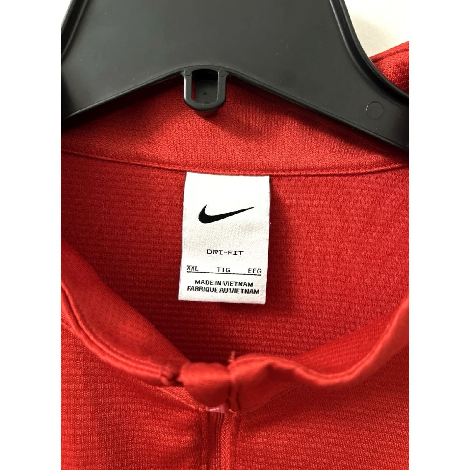 Nike Nike Dri-FIT 1/4 Zip Mens XXL Red Pullover Training Sweatshirt L/S CK6076-657 Size US XXL / EU 58 / 5 - 5 Thumbnail