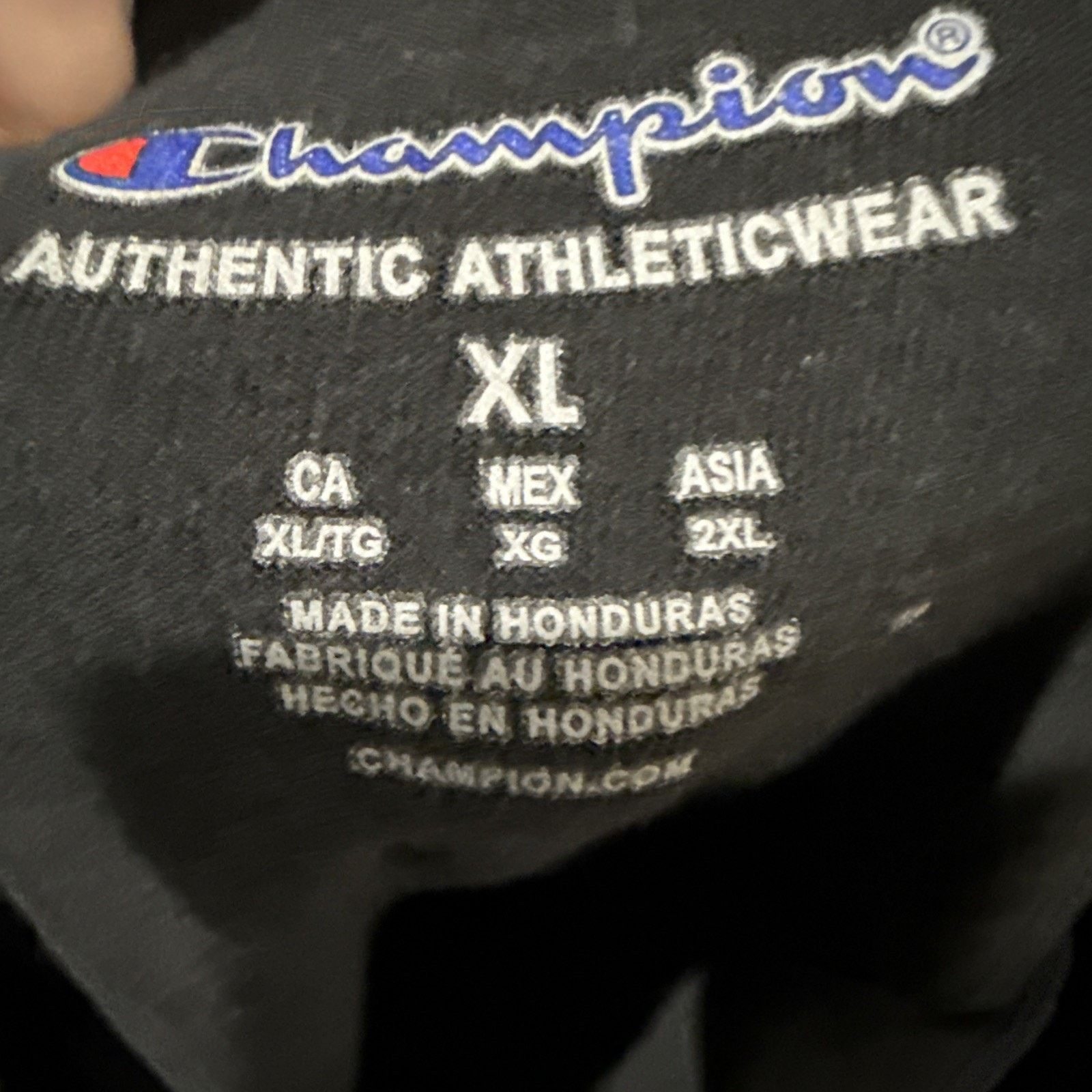 Champion Champion Black Tee Sz XL English Bulldog Las Vegas Raiders Size US XL / EU 56 / 4 - 7 Thumbnail