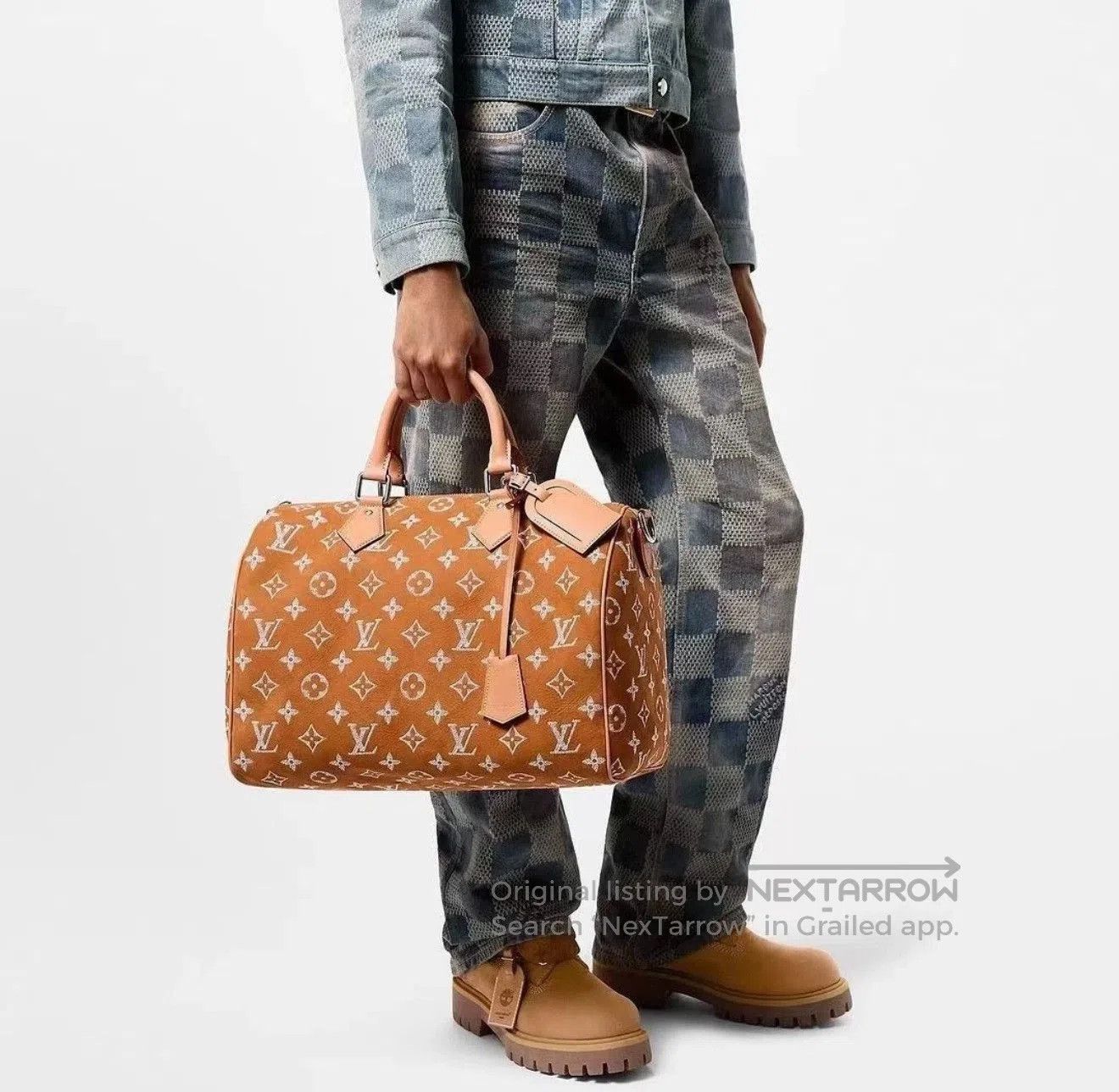 Louis Vuitton Louis Vuitton FW24 Logo Jacquard Straight Jeans. Size US 34 / EU 50 - 9 Thumbnail