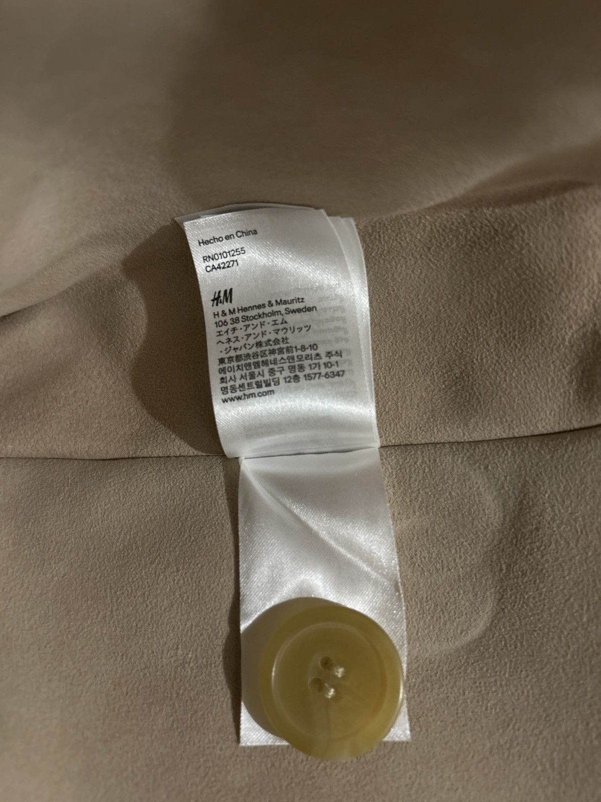 H&M × Maison Margiela H&M Margiela suede and faux Sherpa coat Size US S / EU 44-46 / 1 - 7 Thumbnail