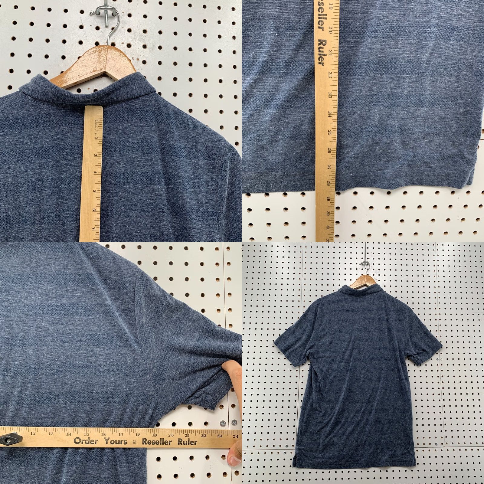 TravisMathew Travis Mathew Golf Collared Polo Shirt Mens Medium Gray Active Casual Shirt Polo 19x29 Mens Size US M / EU 48-50 / 2 - 8 Thumbnail