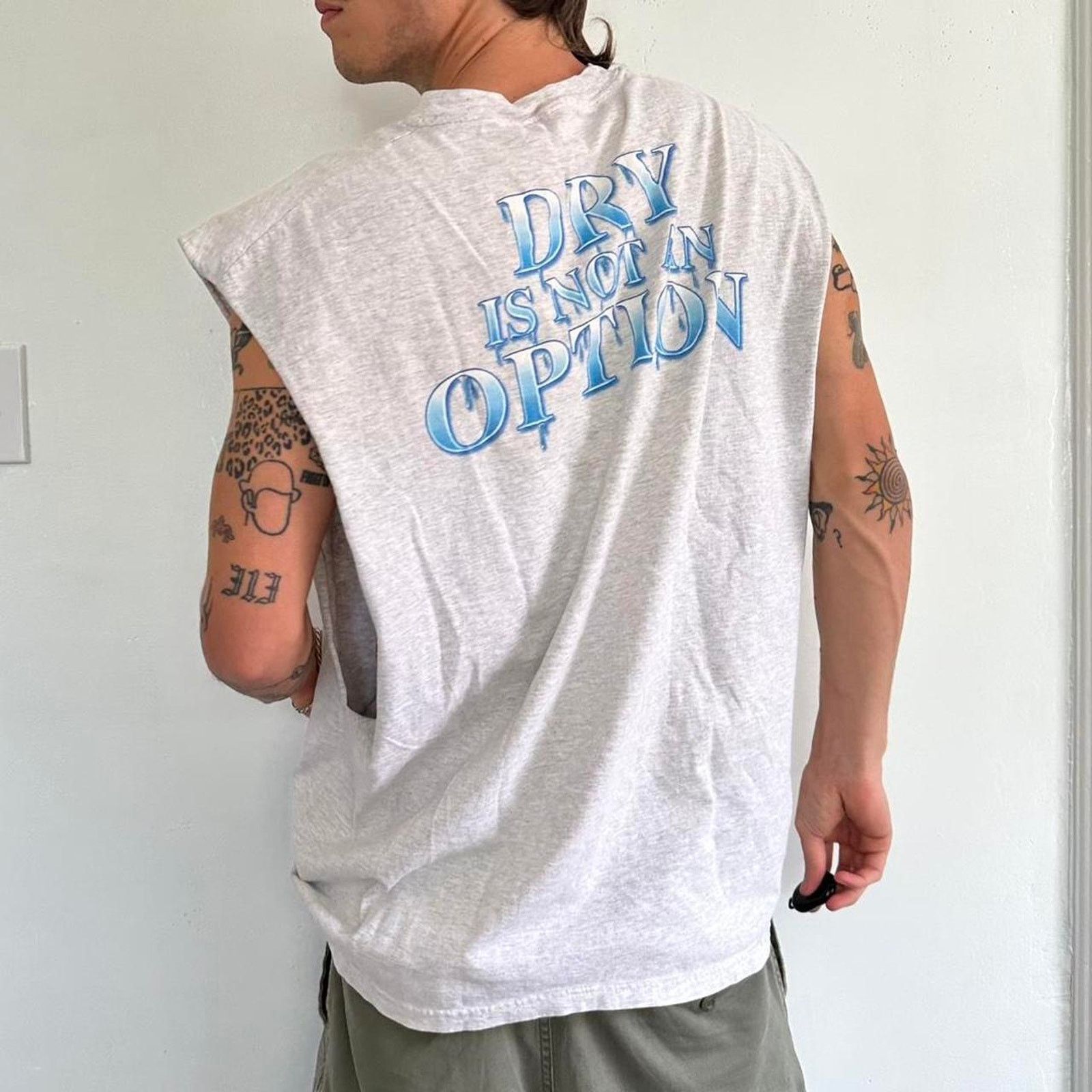 Disney × Vintage Vintage 90s Disney Land Splash Mountain Cut Off Tank Shirt Size US XL / EU 56 / 4 - 8 Thumbnail