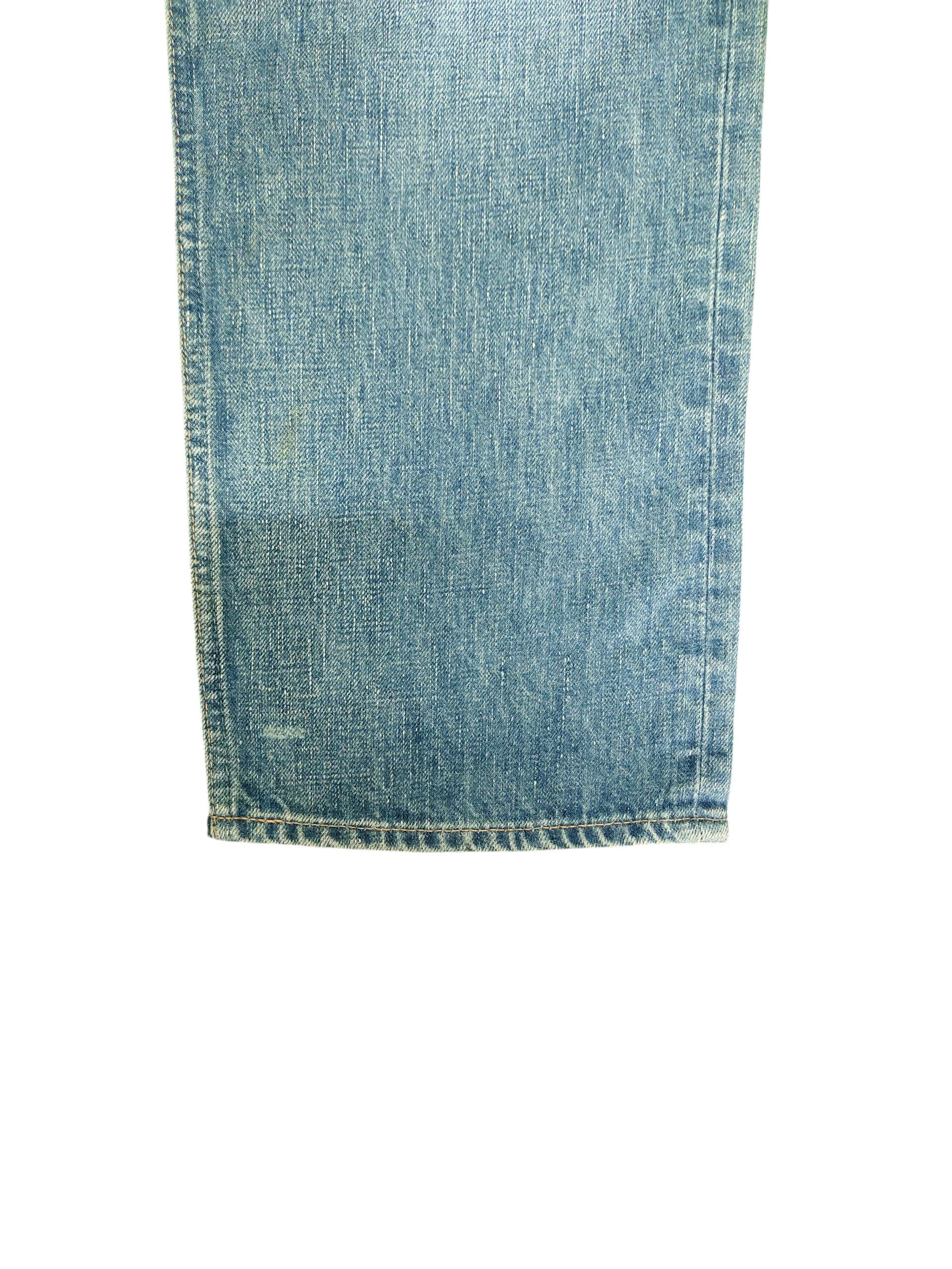 Kapital Vintage RNA Japan Clawmark Distress Faded Denim Jeans Size US 33 - 5 Thumbnail