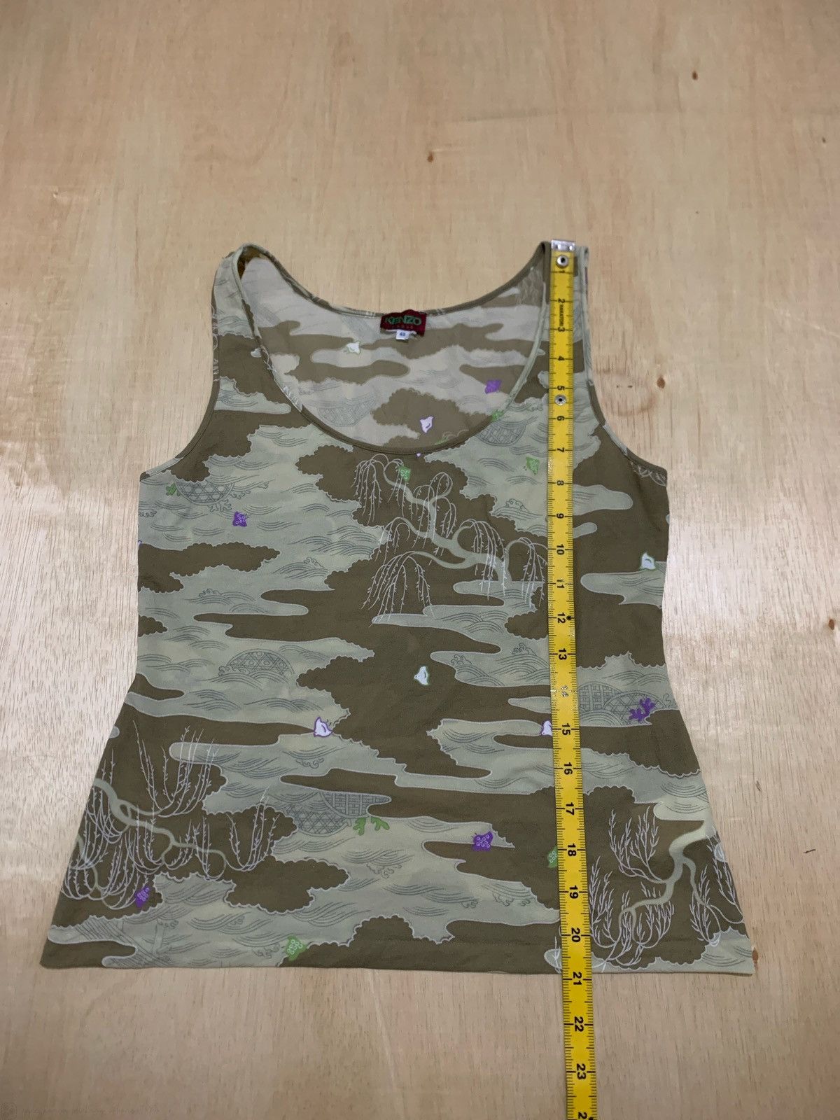 Japanese Brand × Kenzo × Vintage Vintage Kenzo Paris Tank tops Size M / US 6-8 / IT 42-44 - 9 Thumbnail