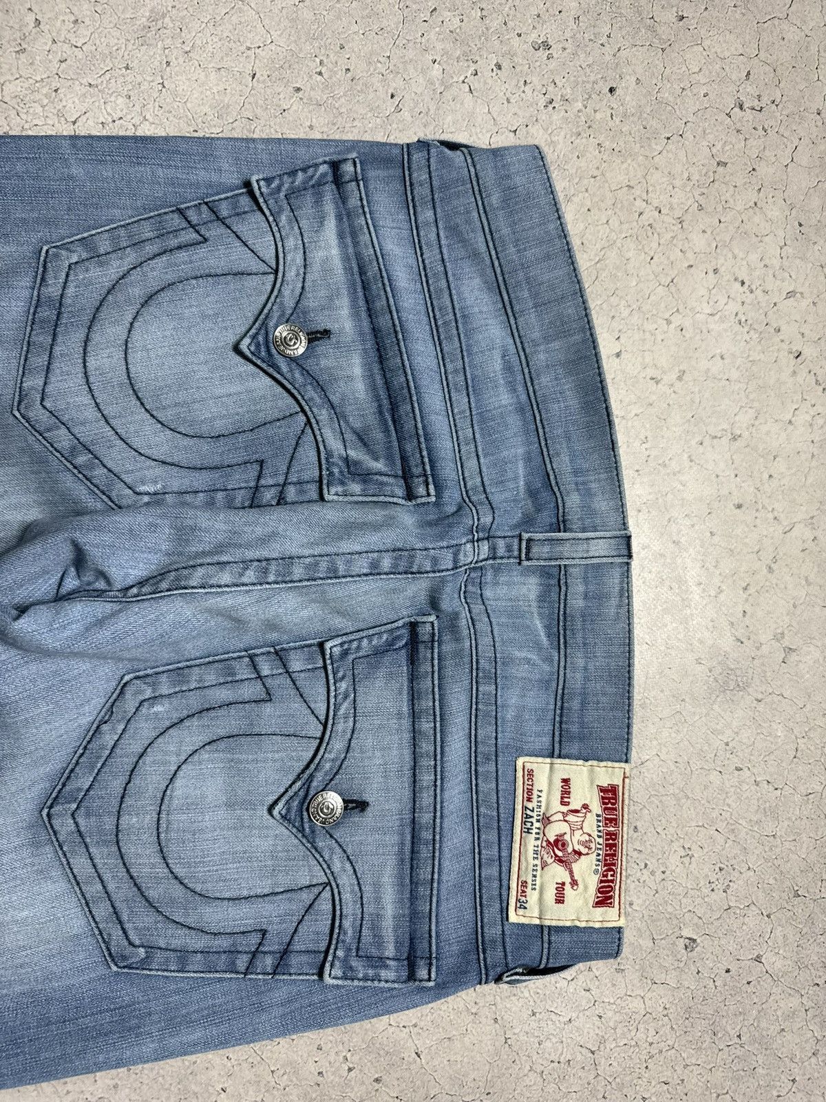 True Religion True Religion Logo Denim Jeans Vintage Size 36 Size US 36 / EU 52 - 11 Thumbnail