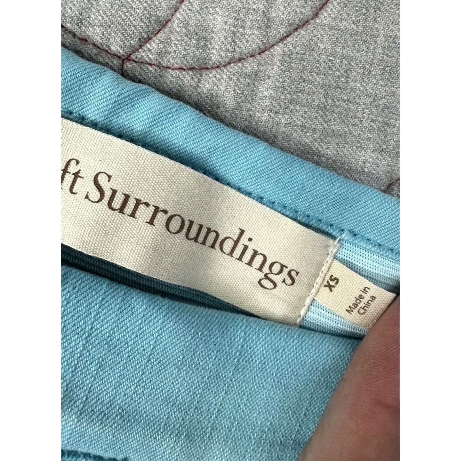 Soft Surroundings Soft Surroundings Cropped Denim Pants Blue / Women’s XS Pants Crop Pull On Denim XS Adult Women Mens? Size 26" / US 2 / IT 38 - 4 Thumbnail