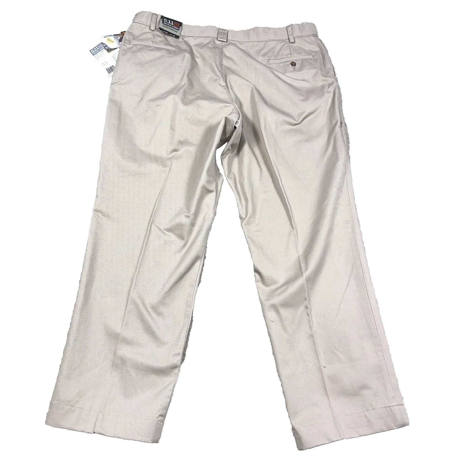 Vintage 5.11 Tactical Pants Men 44x36 Khaki Beige Cotton Blend Straight Pants Army USA 5.11 Tactical 44 Regular Mens Size US 44 / EU 60 - 2 Thumbnail
