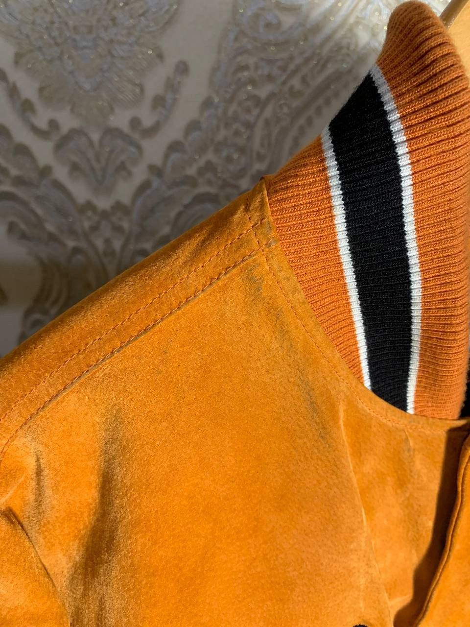 Vintage × Wilsons Leather VERY RARE WILSONS LEATHER BOMBER RACING THE HOME DEPOT Y2K Size US XL / EU 56 / 4 - 7 Thumbnail