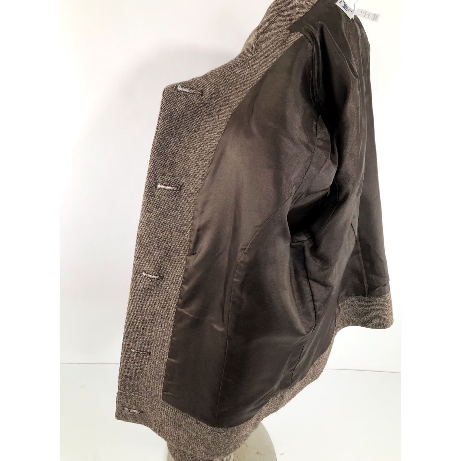 Pendleton Pendleton Blazer Jacket 100% Wool Leather Trim Sz. 8 Petite Women Size M / US 6-8 / IT 42-44 - 7 Thumbnail
