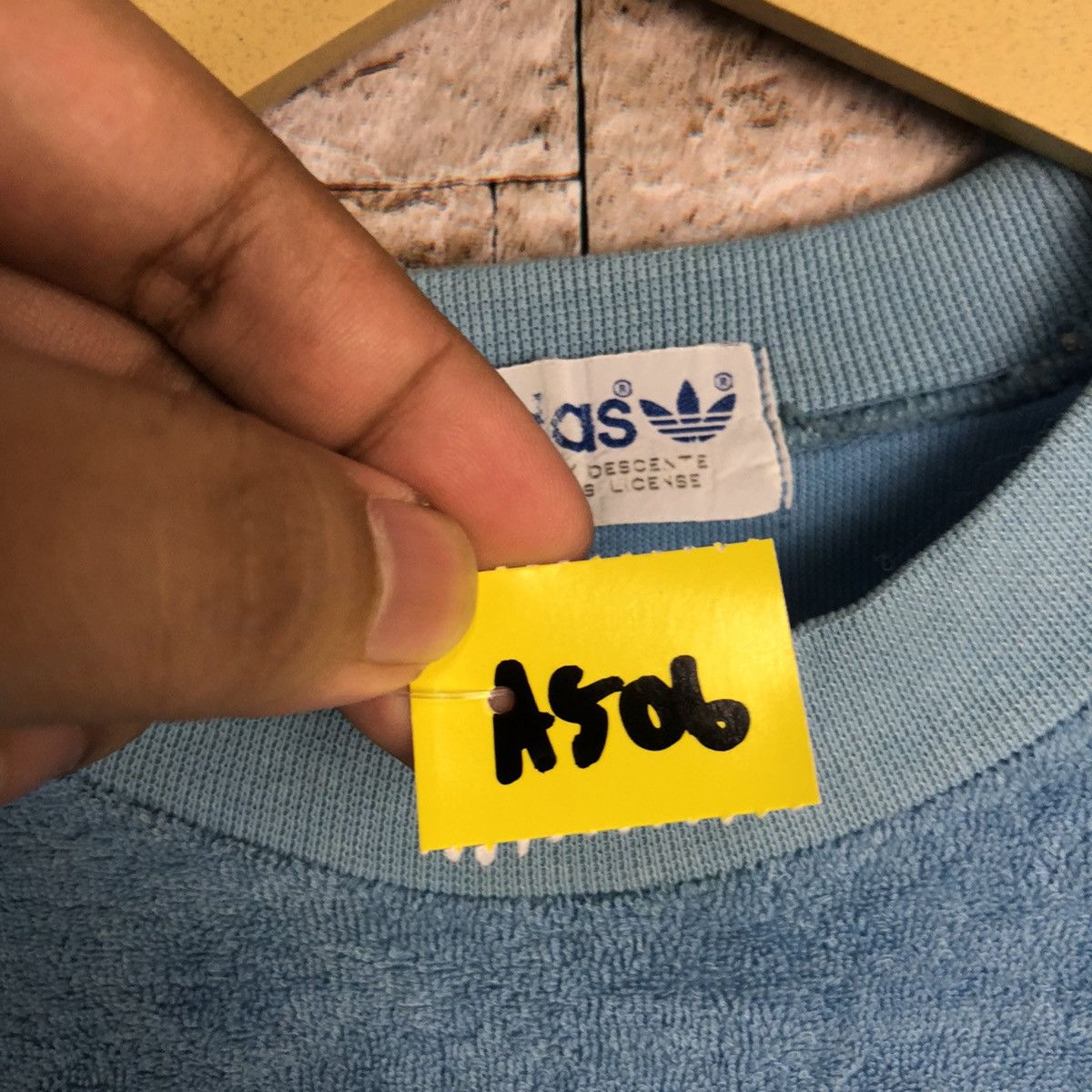 Adidas Adidas X Decente japan vintage Blue Sweatshirt #A506 Size US S / EU 44-46 / 1 - 11 Thumbnail