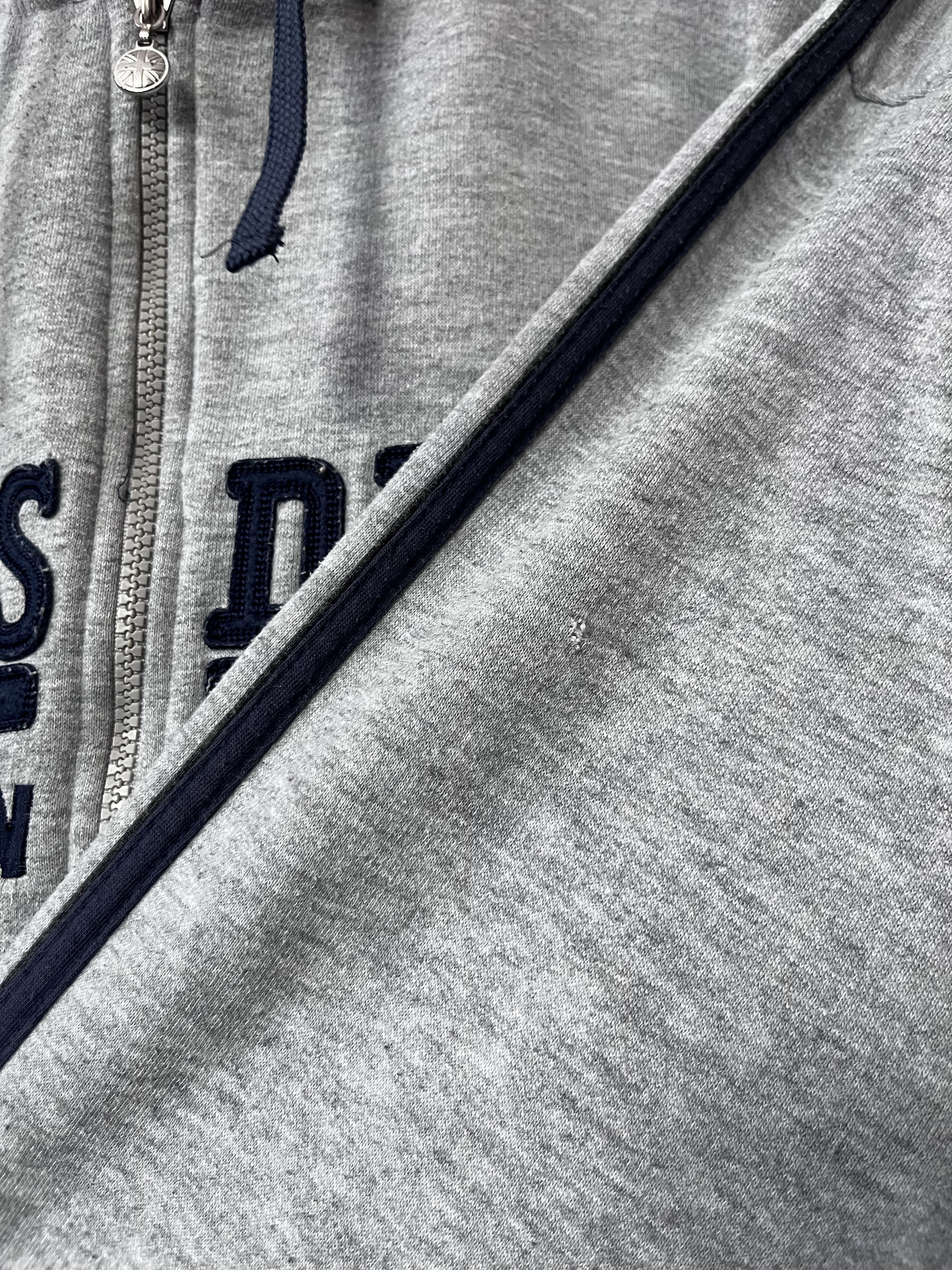 Lonsdale Vintage Lonsdale London Zip Hoodie Punk Mod Casuals Y2K Gray Size US XXL / EU 58 / 5 - 6 Thumbnail