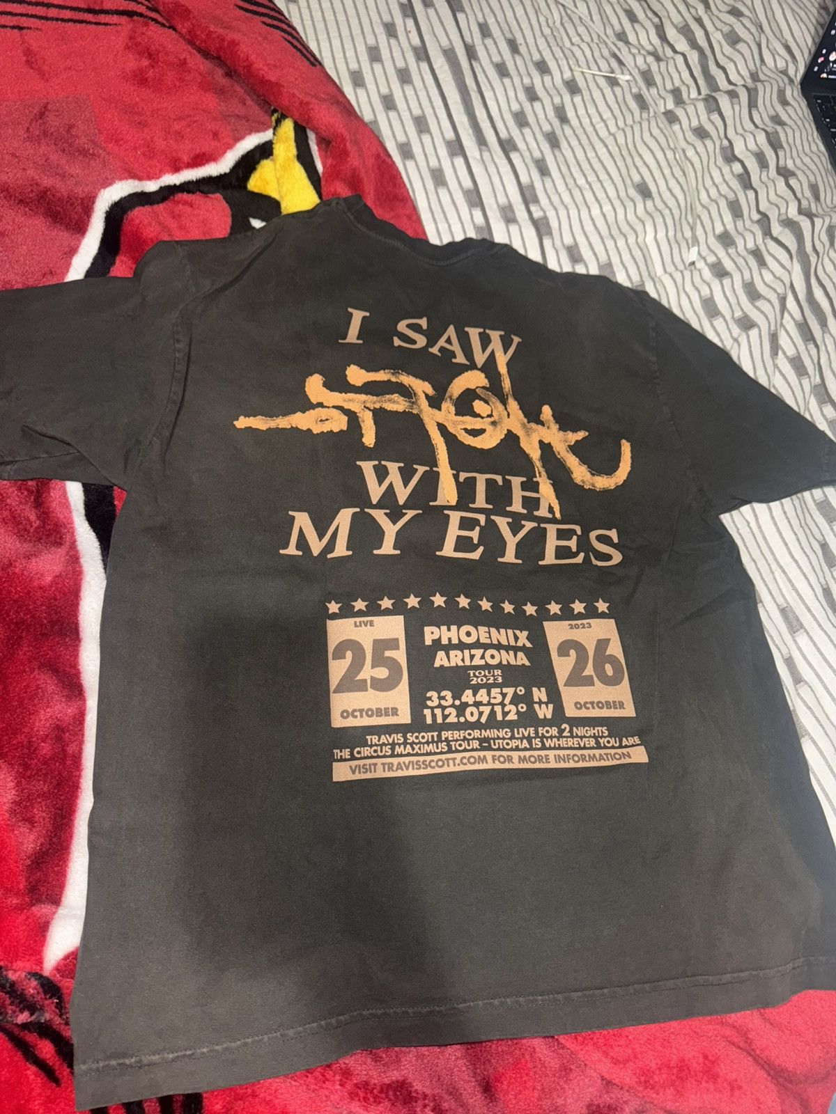 Travis Scott Travis Scott Utopia Merch PHX Size US XL / EU 56 / 4 - 2 Thumbnail