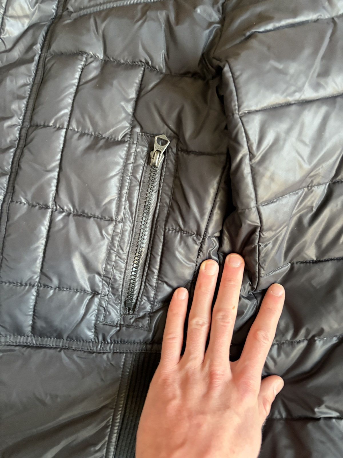 Schott Schott Perfecto Black Quilted Women's Down Racing Jacket Size XS / US 0-2 / IT 36-38 - 3 Thumbnail