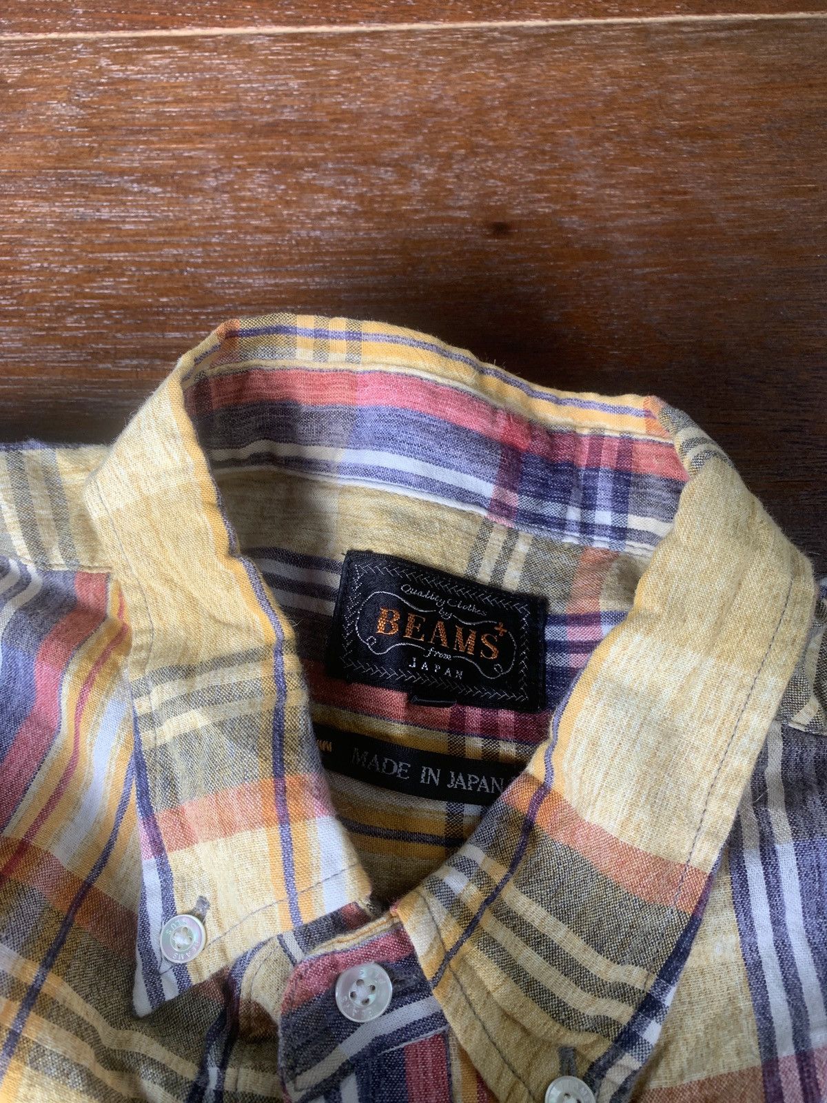 Beams Plus × Japanese Brand Beams Plus Japan half button flannel Size US M / EU 48-50 / 2 - 3 Thumbnail