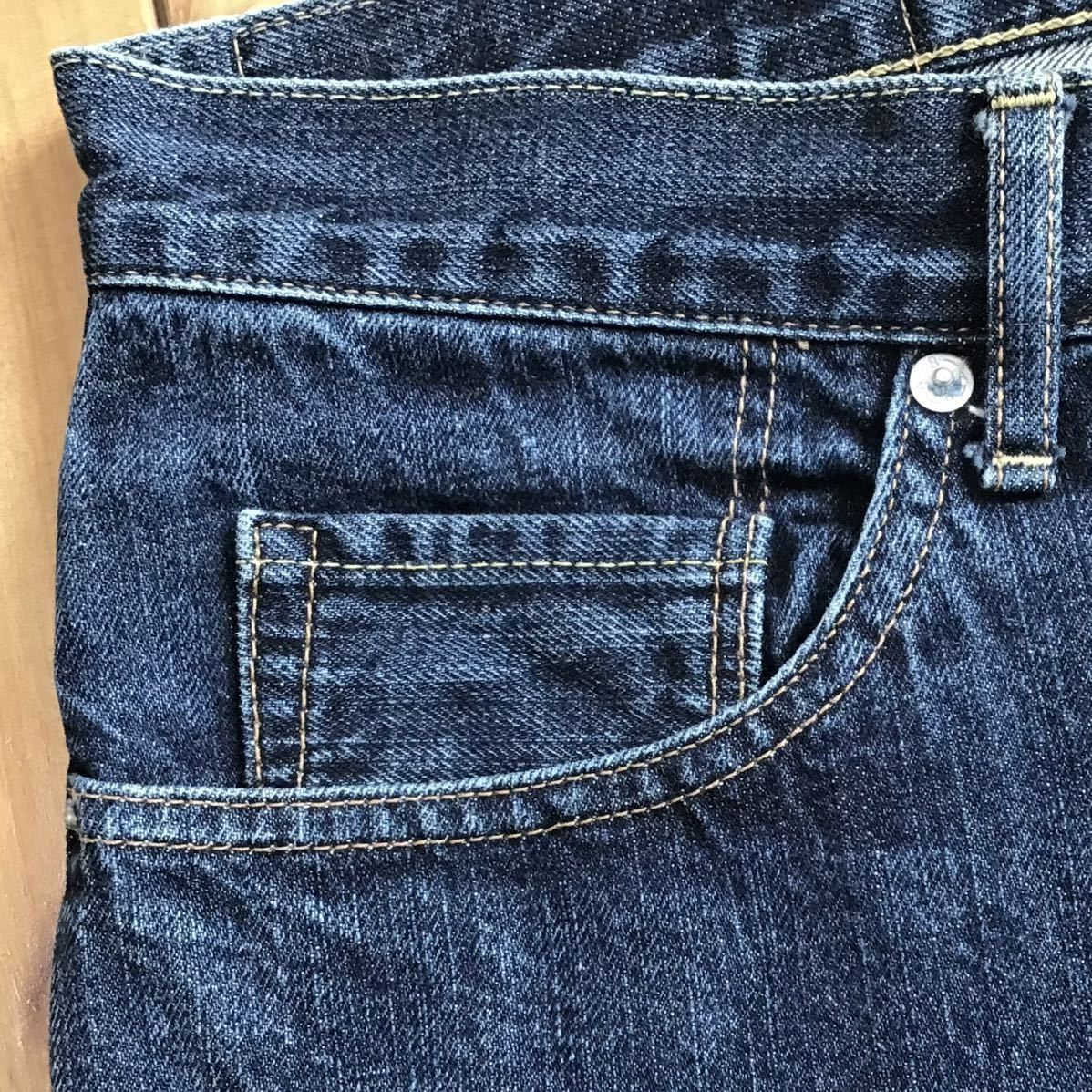 Bape A BATHING APE Baby Milo Denim Pants Indigo M Size US 30 / EU 46 - 6 Thumbnail