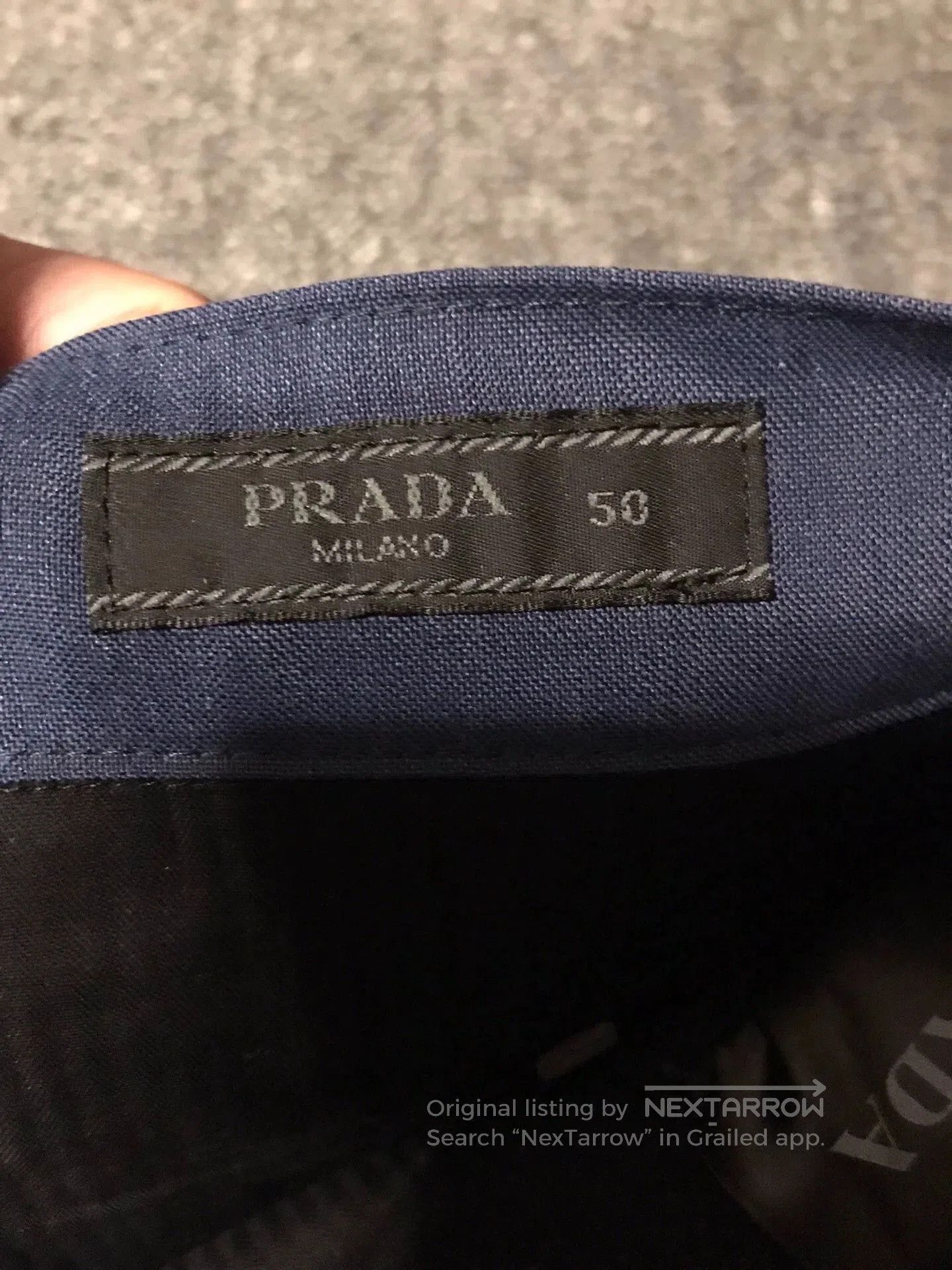 Polo Ralph Lauren Blue Casual Pants with Black Stripe Detail Size 34. Size US 34 / EU 50 - 4 Thumbnail