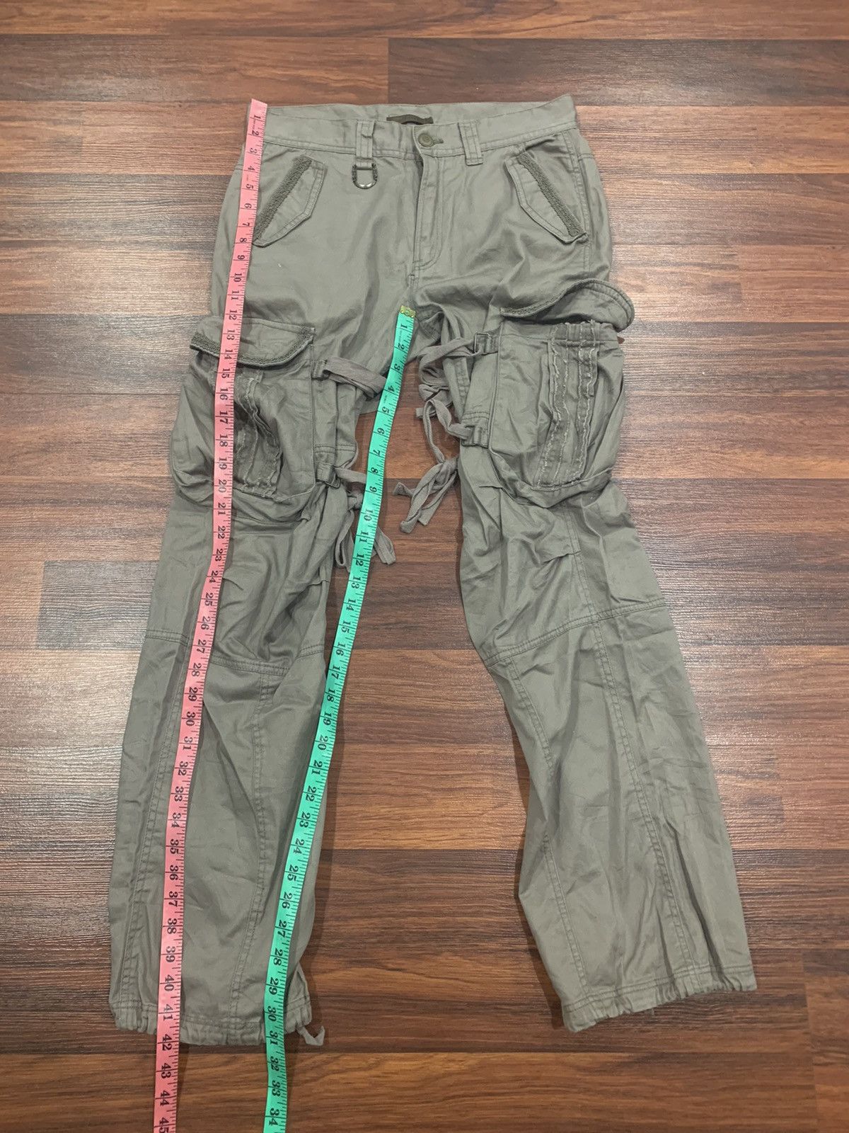 If Six Was Nine DackDive Bondage Cargo Pants Size US 32 / EU 48 - 7 Thumbnail