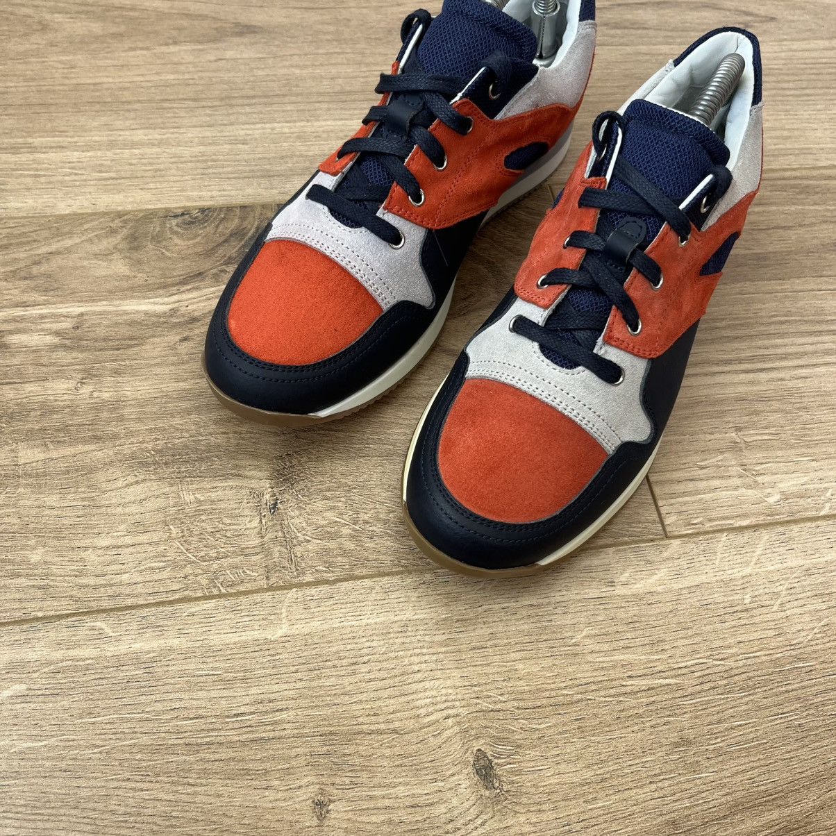 Dior Dior Multicolor Low-Top Leather Sneakers Size US 7 / IT 37 - 2 Thumbnail
