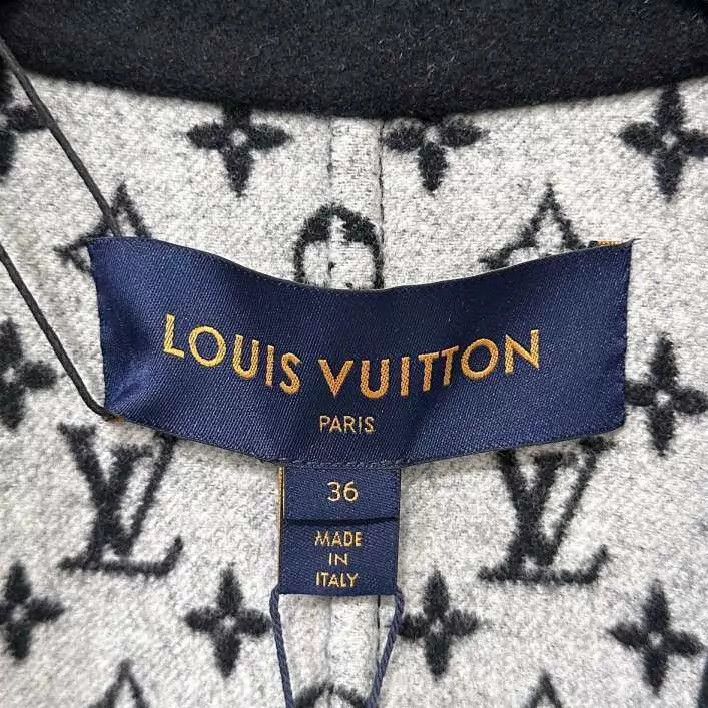 Louis Vuitton LV Belted Overcoat Black Lining All-Over Print 36 Size XS / US 0-2 / IT 36-38 - 6 Thumbnail