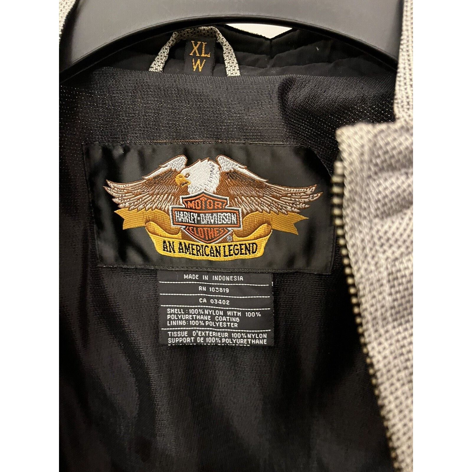 Harley Davidson Harley Davidson Motorcycle Jacket Women’s Extra Large Silver Size XL / US 12-14 / IT 48-50 - 3 Thumbnail