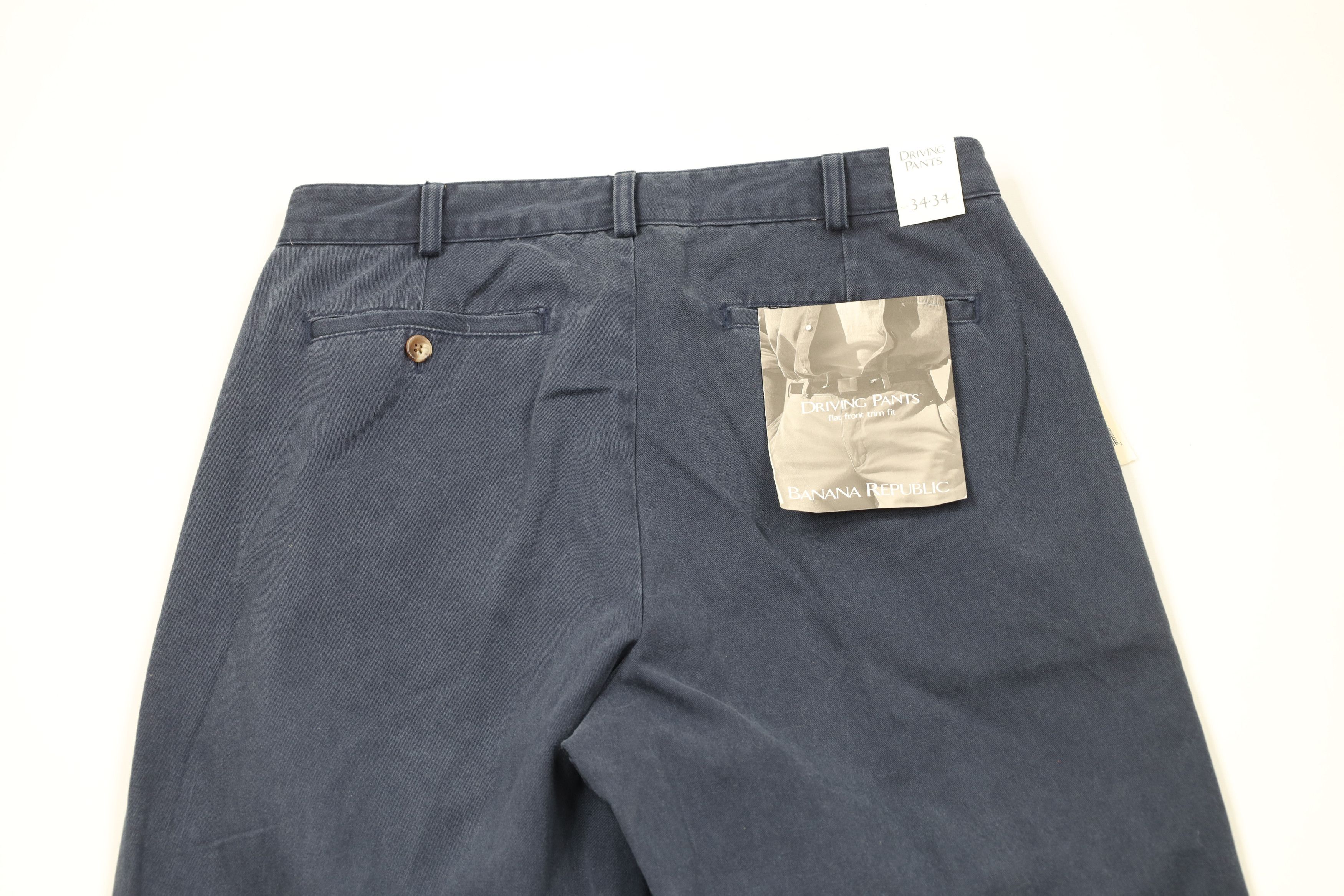 Banana Republic × Vintage Deadstock Vintage 90s Banana Republic Wide Leg Driving Pants Size US 34 / EU 50 - 10 Thumbnail