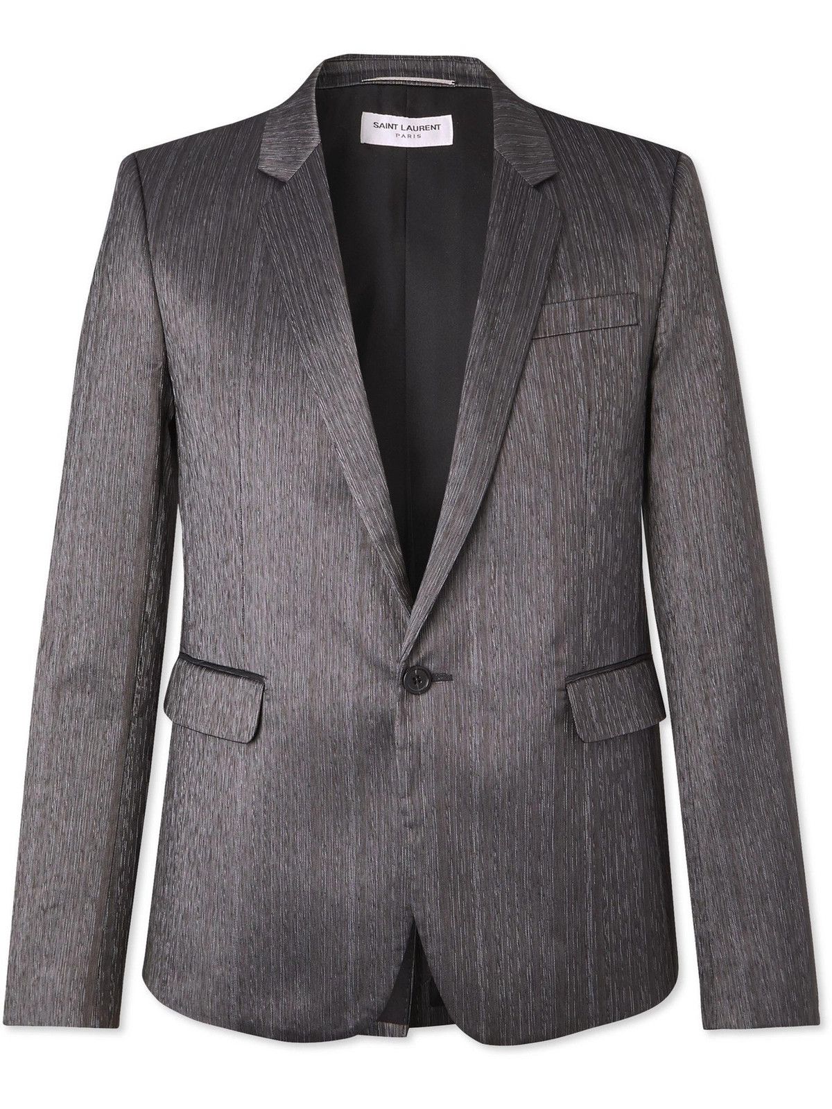 Saint Laurent Paris o1y0325 Blazer in Grey Size US M / EU 48-50 / 2 - 1 Thumbnail