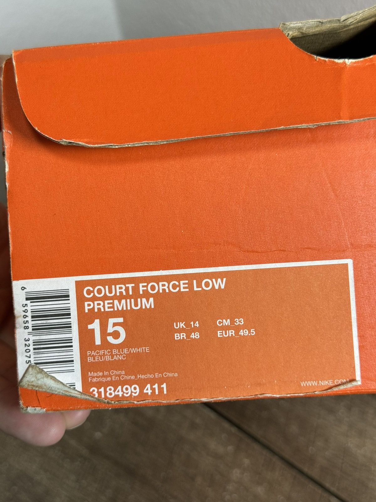 Nike SAMPLE 2007 Nike Court Force Low Ryo The Skywalker Size 15 Size US 15 / EU 48 - 10 Thumbnail