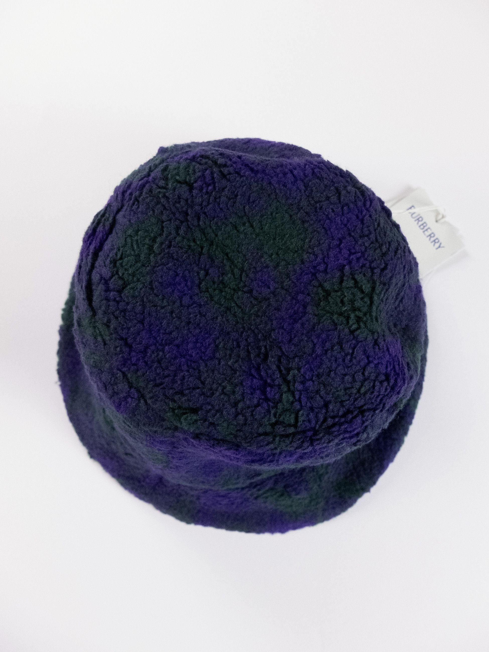 Burberry BURBERRY green purple nylon rose reversible bucket hat Size ONE SIZE - 8 Thumbnail