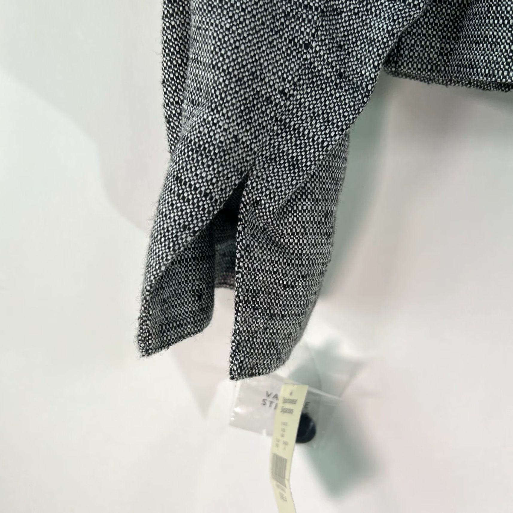 Vintage Valerie Stevens Blazer Shirt Womens Size 4 Gray Long Sleeve Lined Button 21in Chest 18in-24in Range Casual Classic Jacket Size S / US 4 / IT 40 - 6 Thumbnail