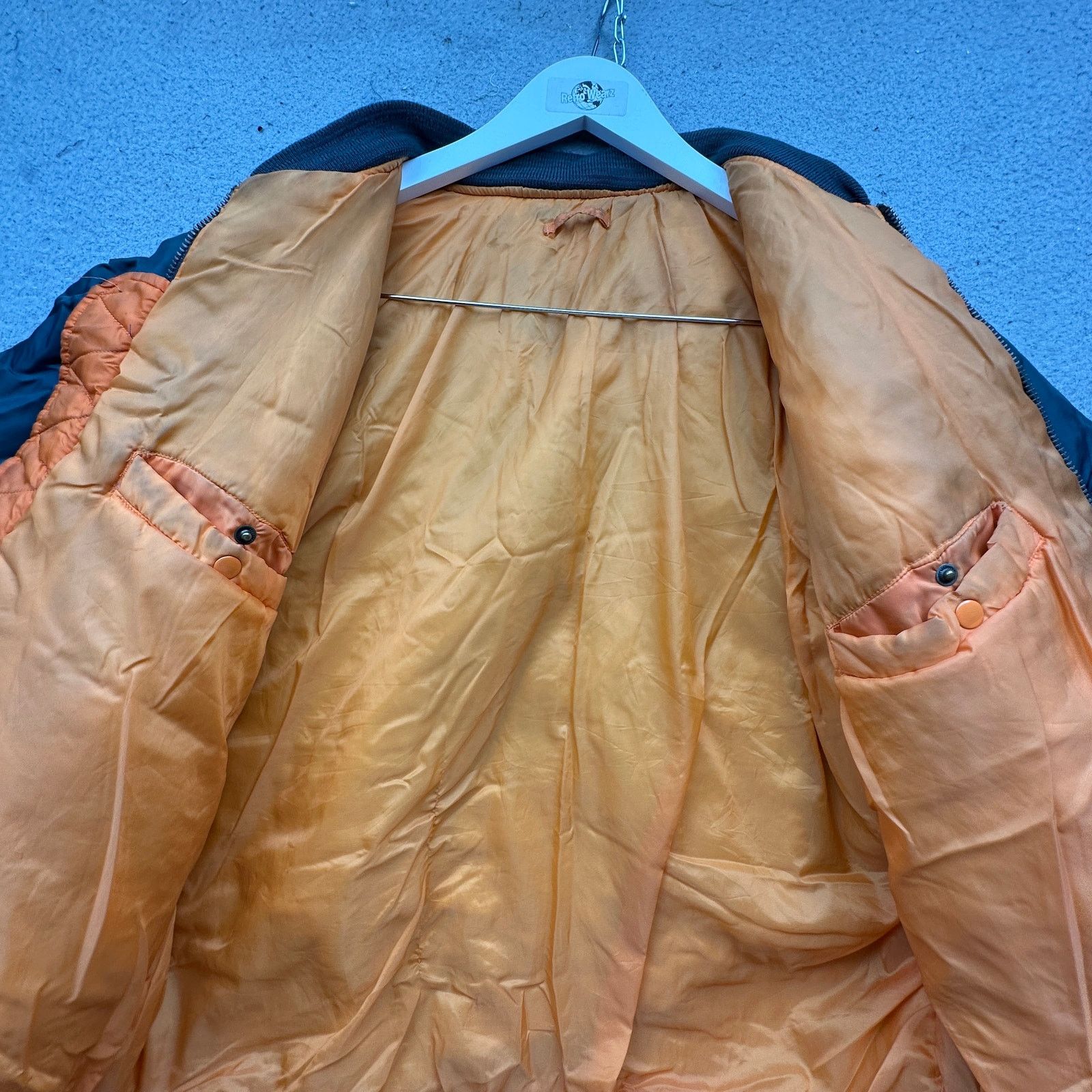 Other Vintage MA-1 Flyers Intermediate Flight Bomber Jacket Large Size US L / EU 52-54 / 3 - 14 Thumbnail
