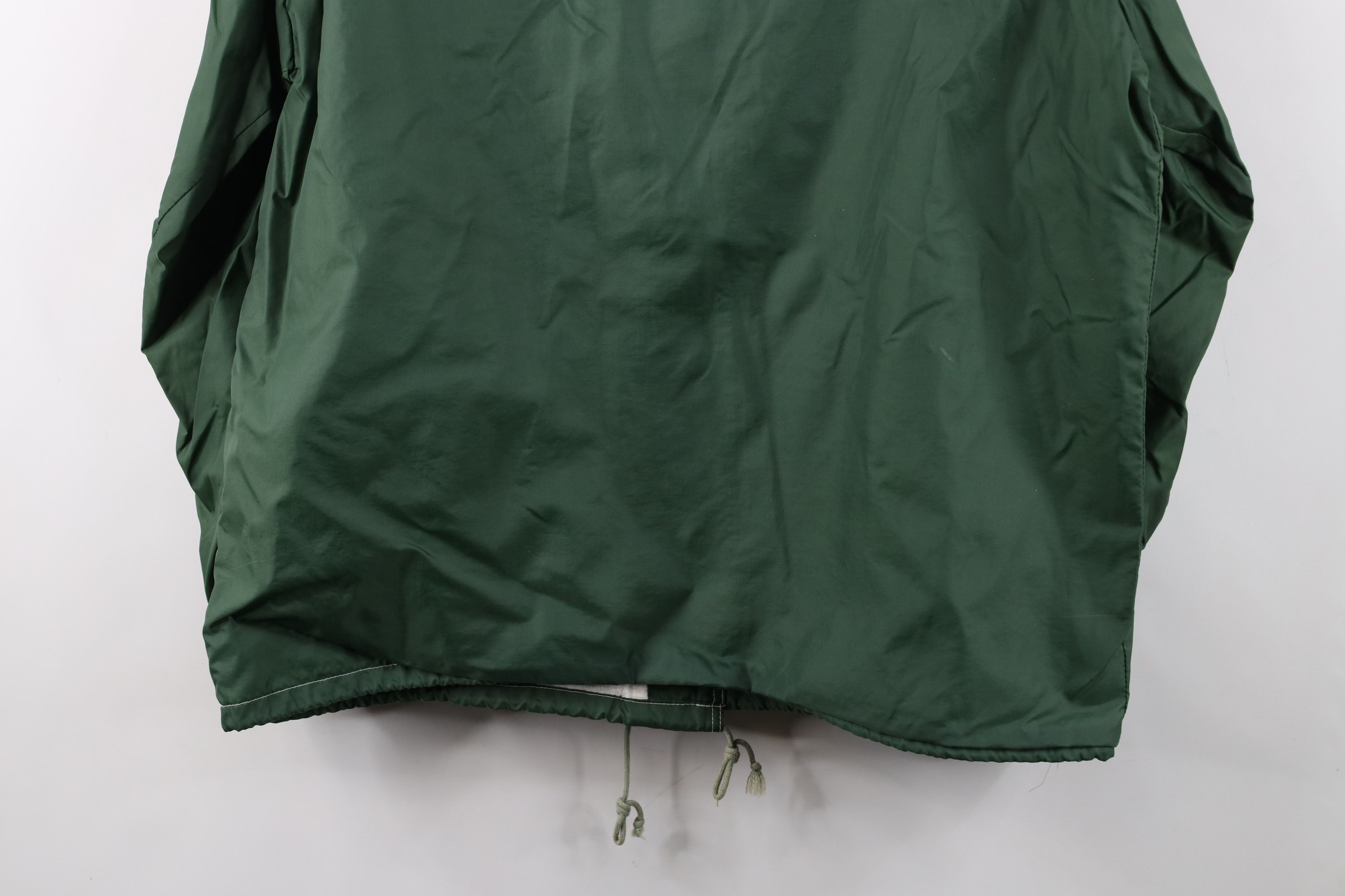 Vintage Vintage 70s Streetwear Coaches Windbreaker Jacket Green Size XL / US 12-14 / IT 48-50 - 14 Thumbnail