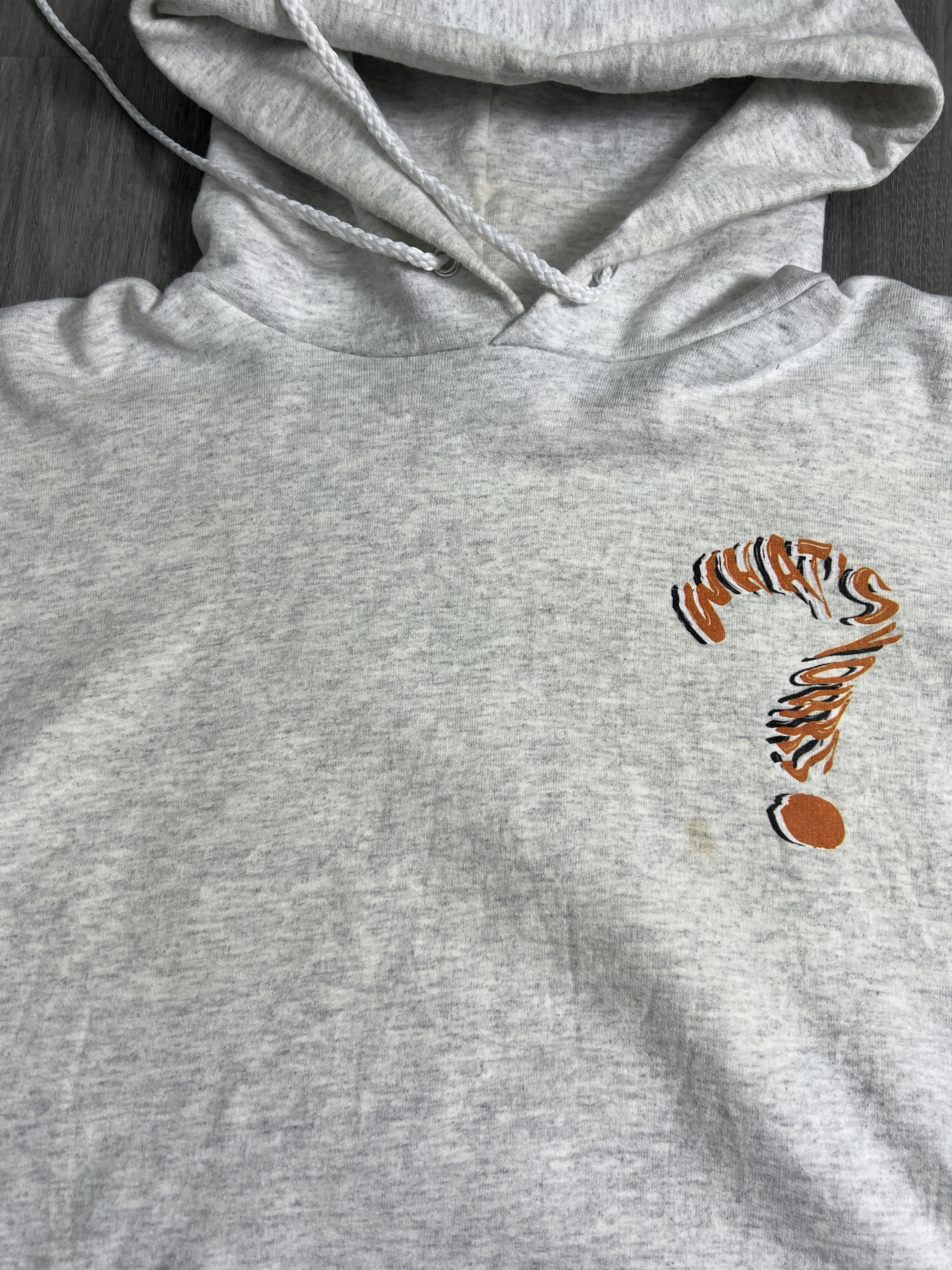 Vintage Vintage 90s What's Yours Pop Art Hoodie (L) JK645 Size US L / EU 52-54 / 3 - 11 Thumbnail